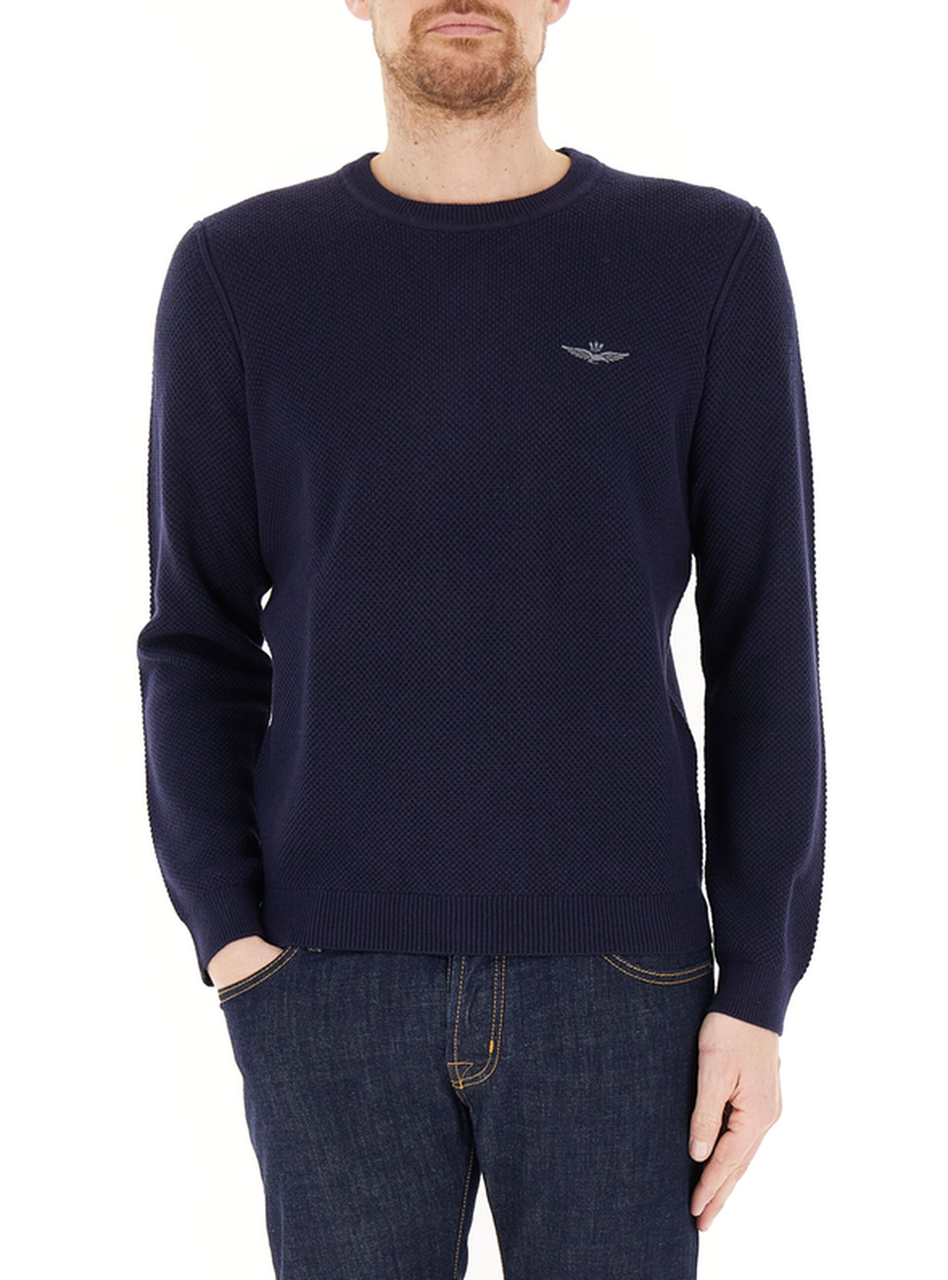 Maglione misto lana