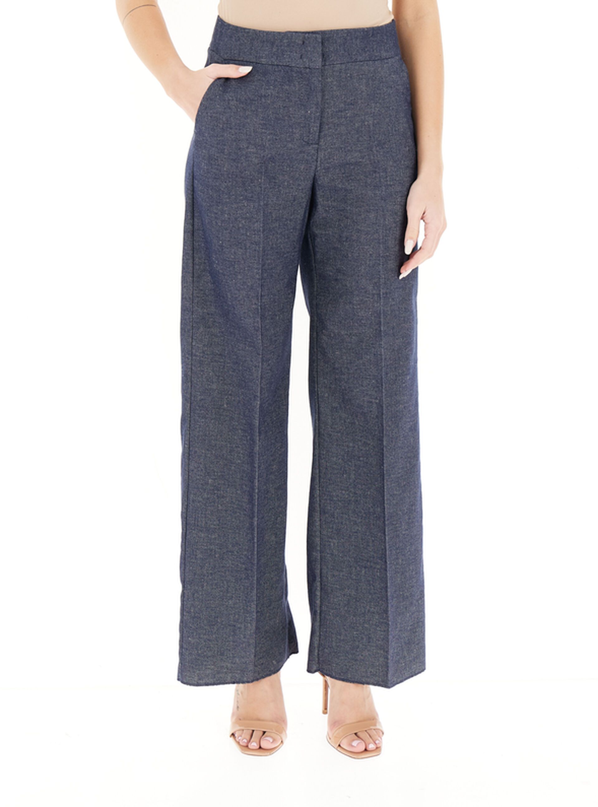 Pantalone misto lino