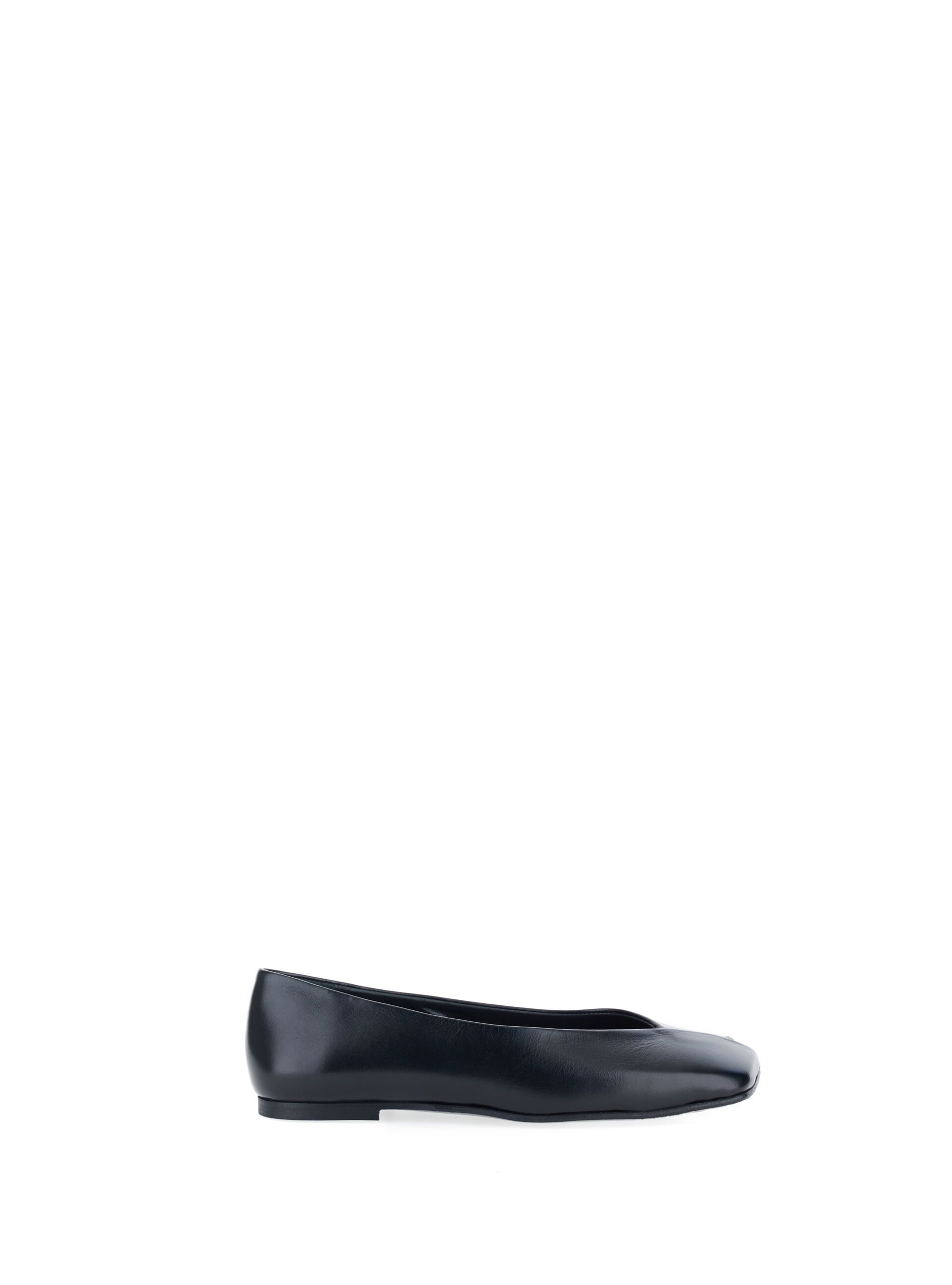 Ballerine in pelle