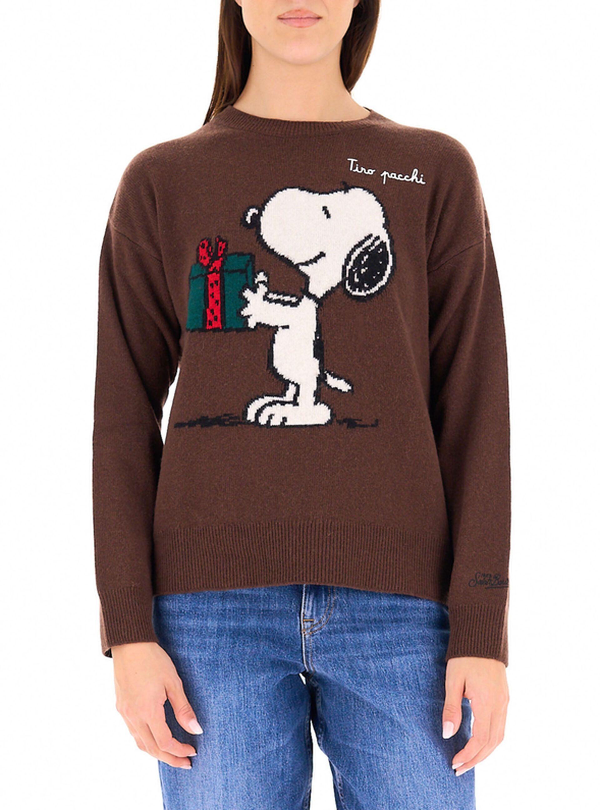 Maglione misto lana