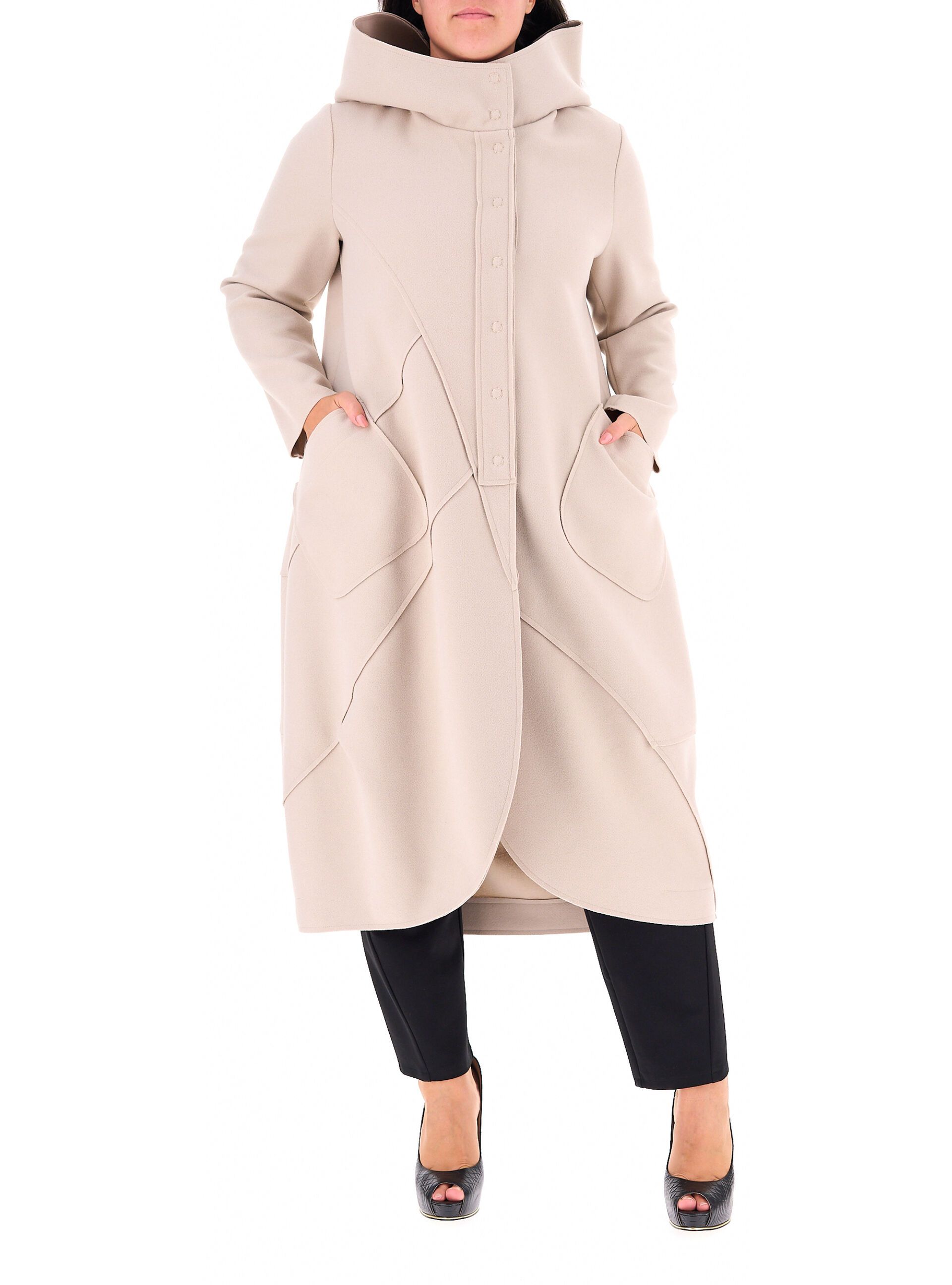 Cappotto con cappuccio
