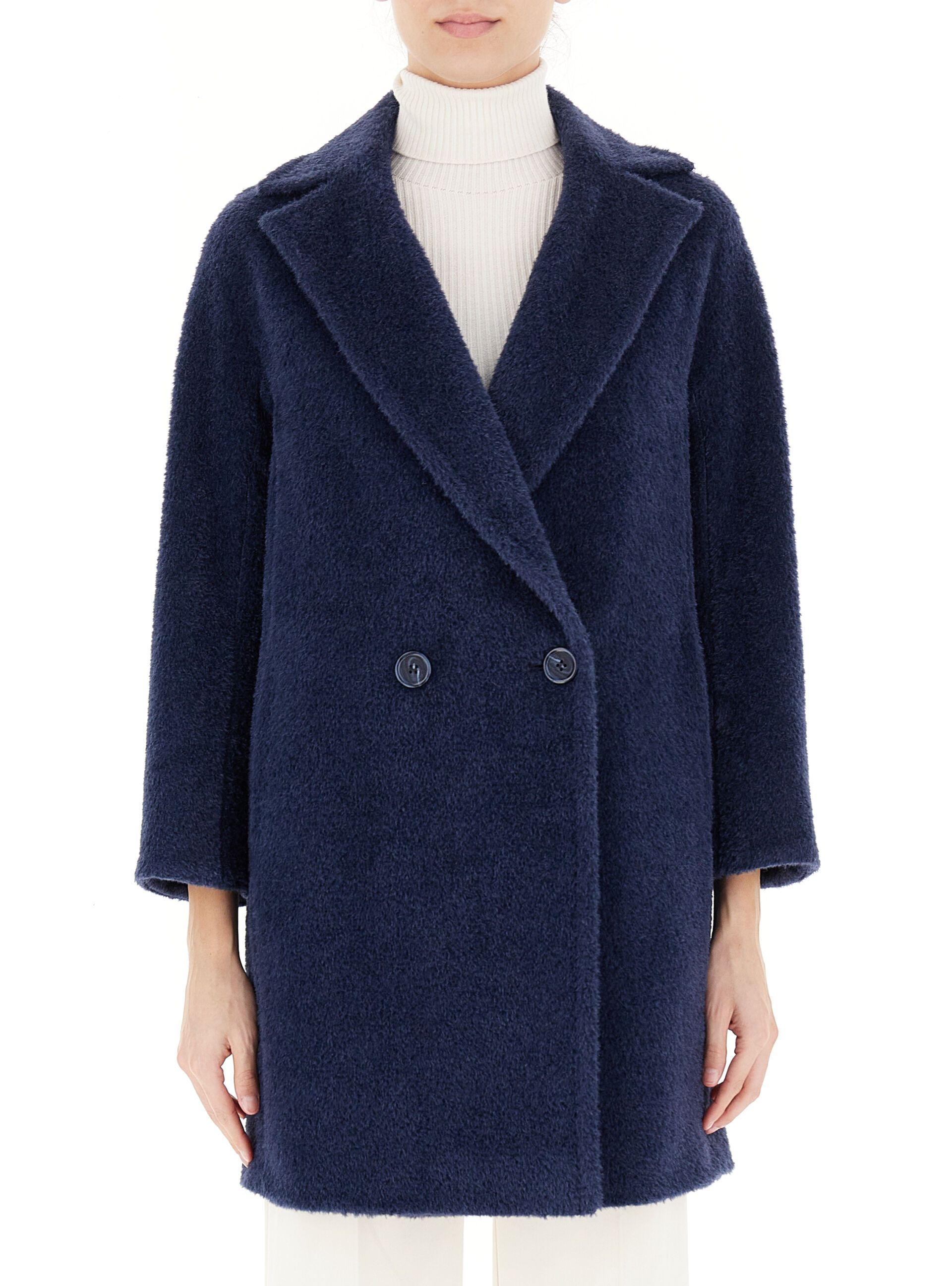 Cappotto misto alpaca