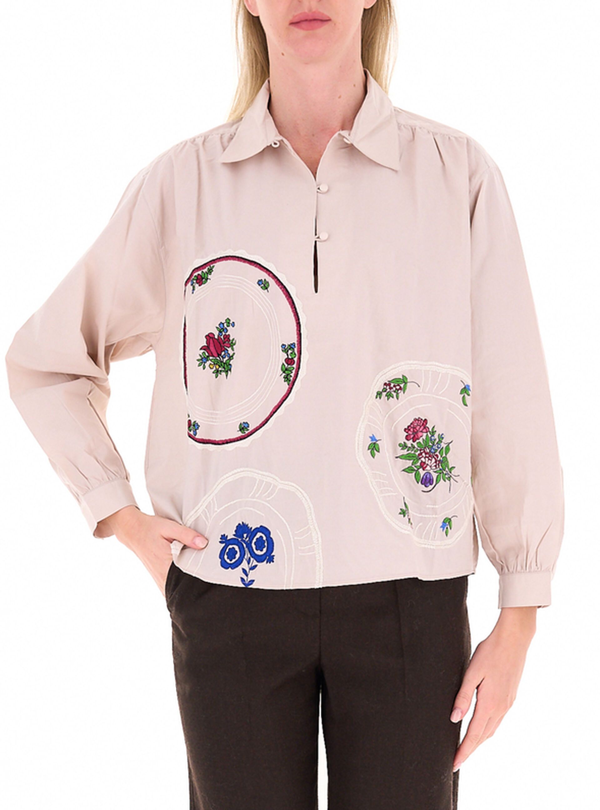 Blusa in cotone