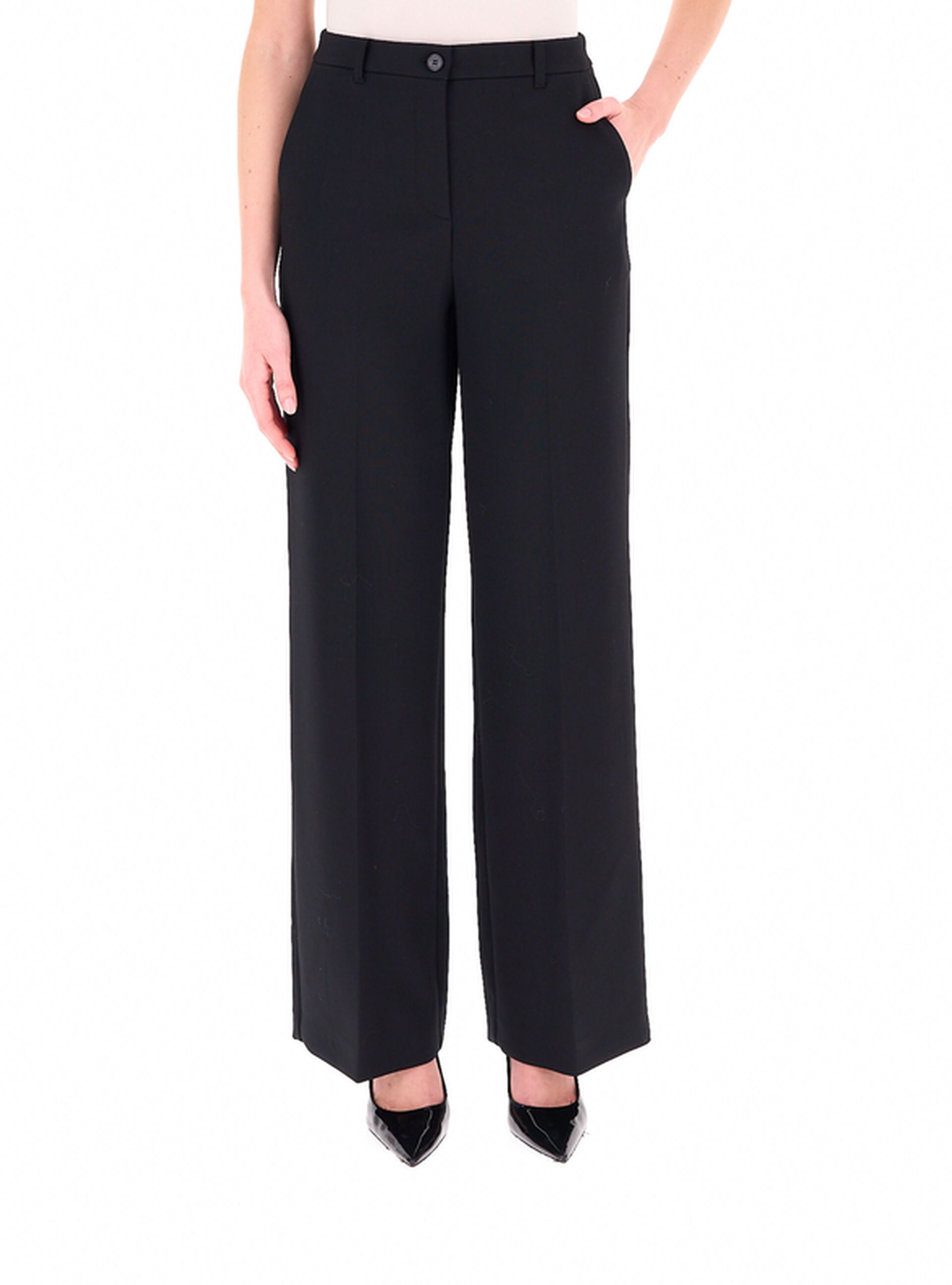 Pantalone wide leg
