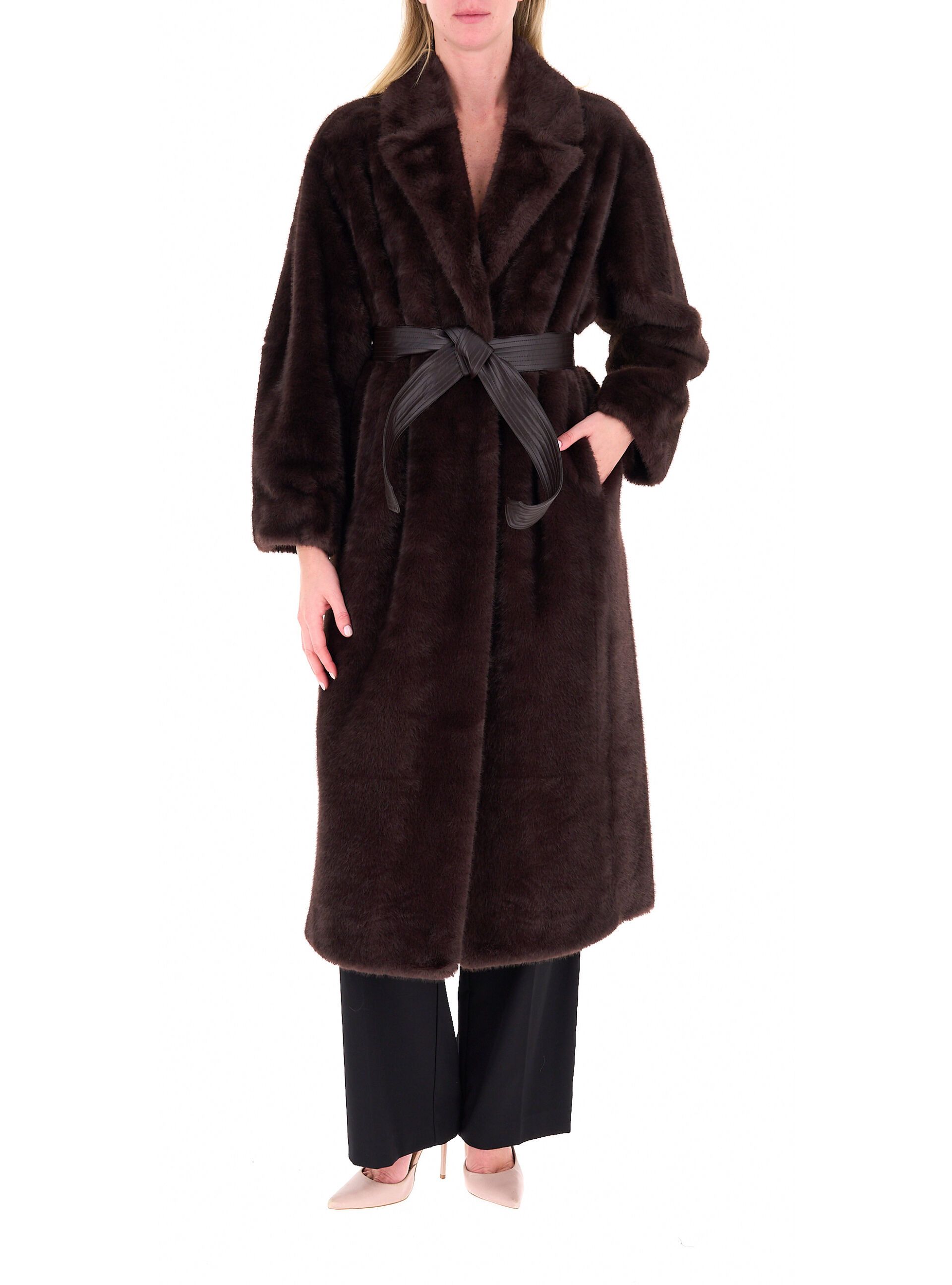 Cappotto finta pelliccia