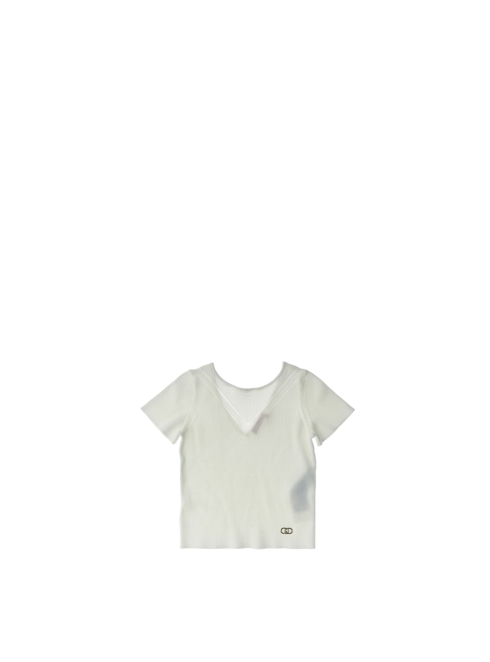 T-shirt misto viscosa