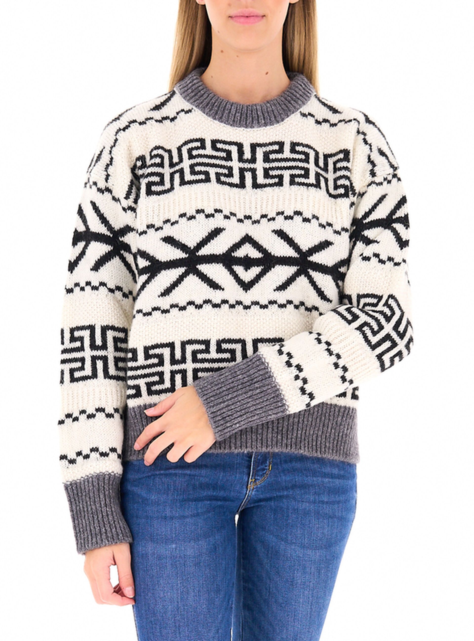 Maglione misto mohair