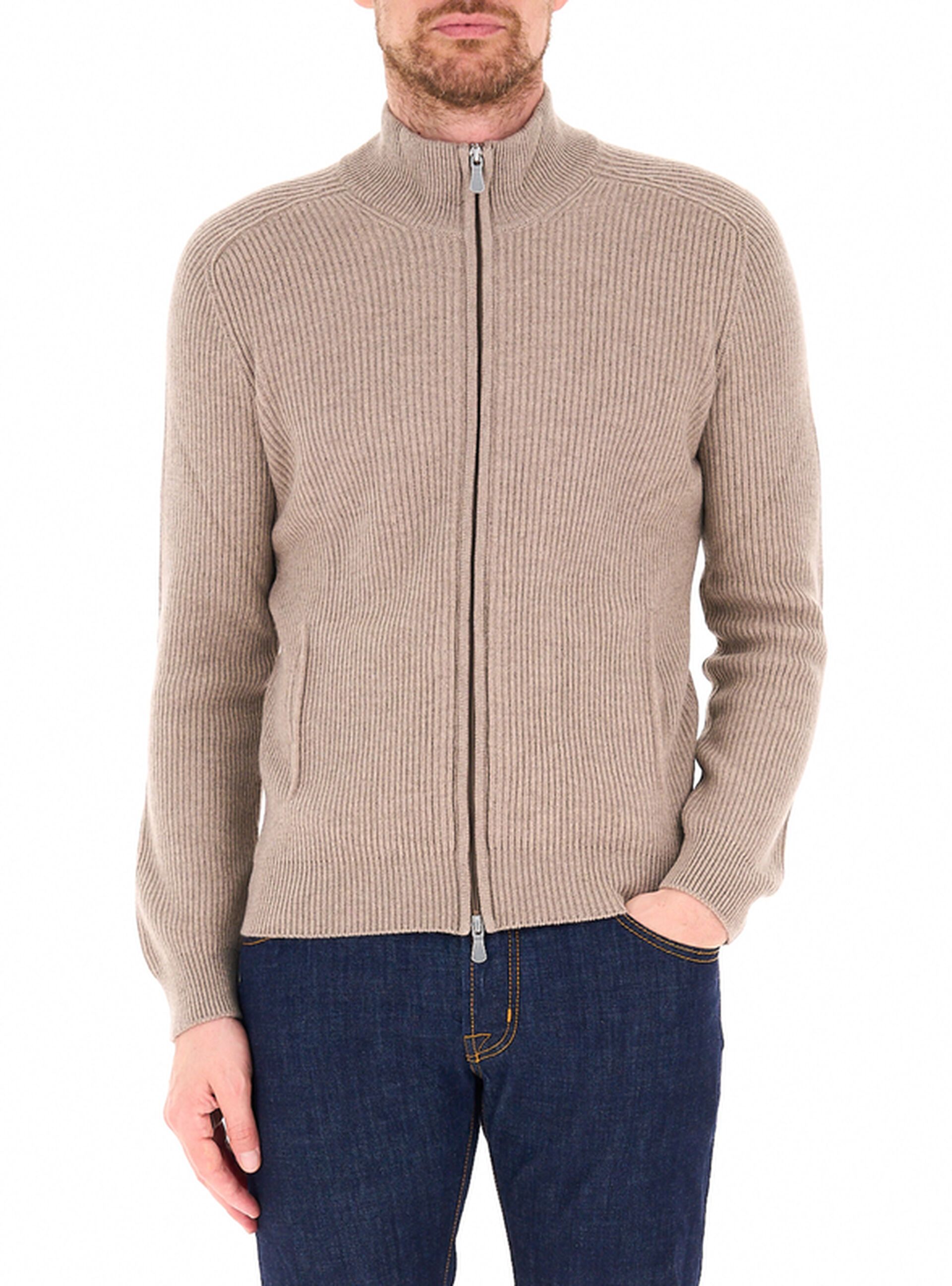 Cardigan misto lana