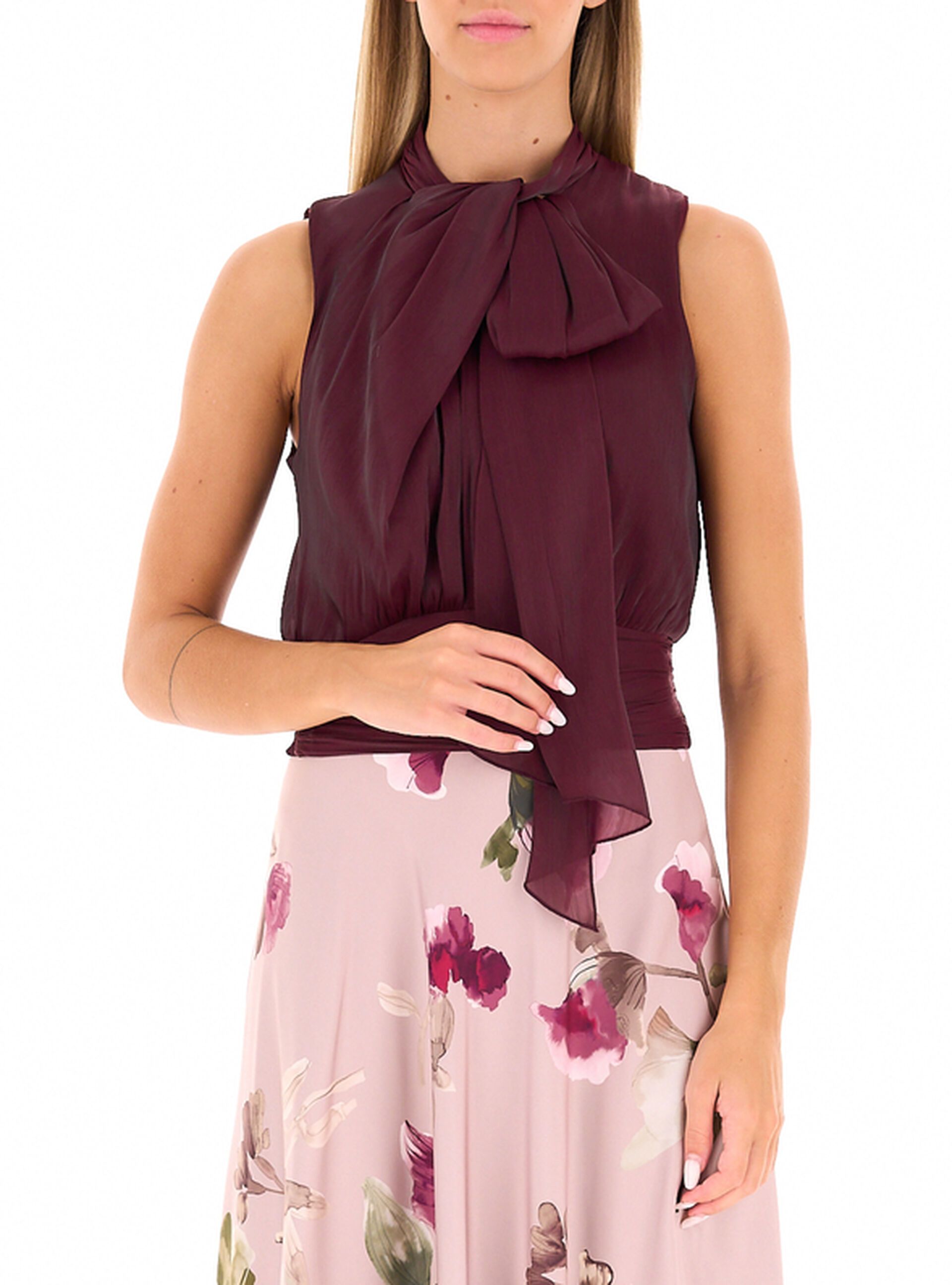 Blusa smanicata