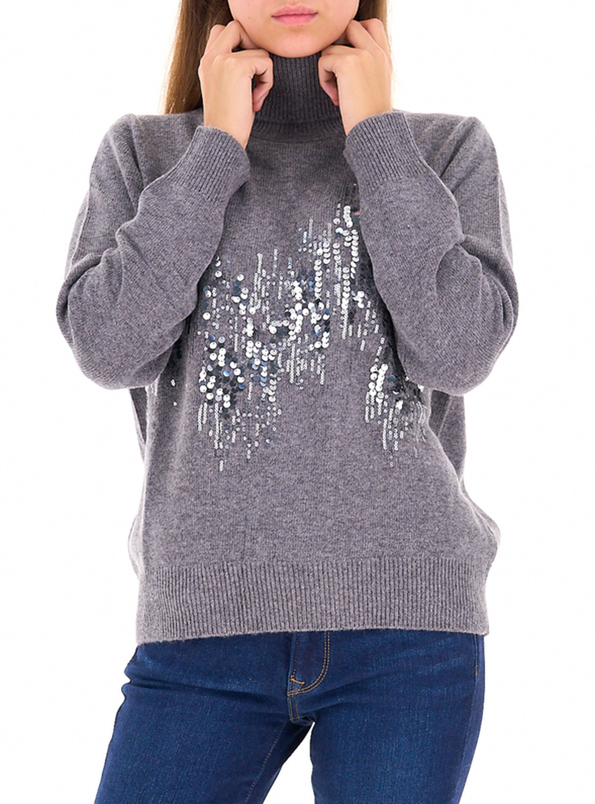 Maglione con paillettes
