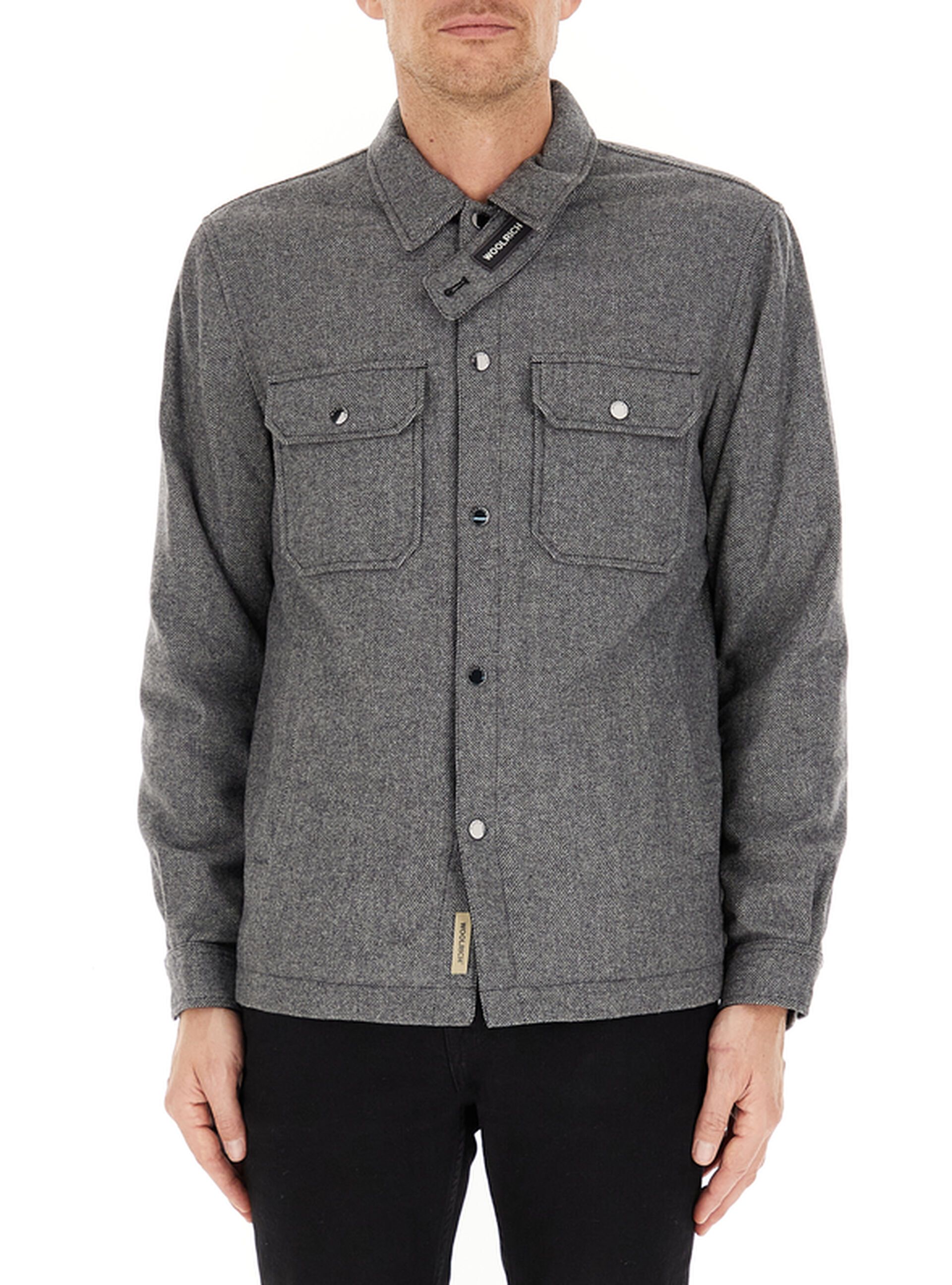 Overshirt wool check alaskan