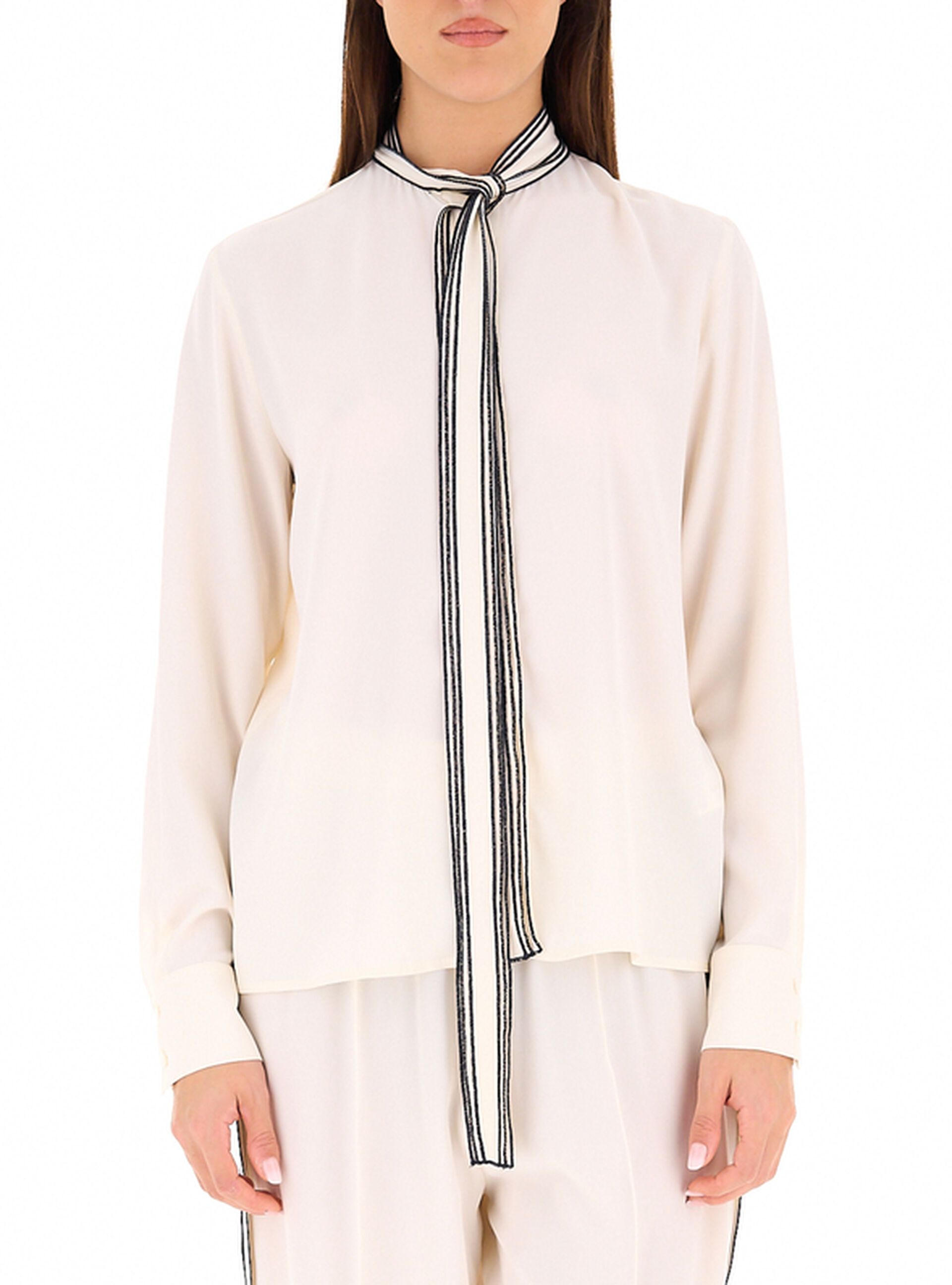 Blusa maniche lunghe
