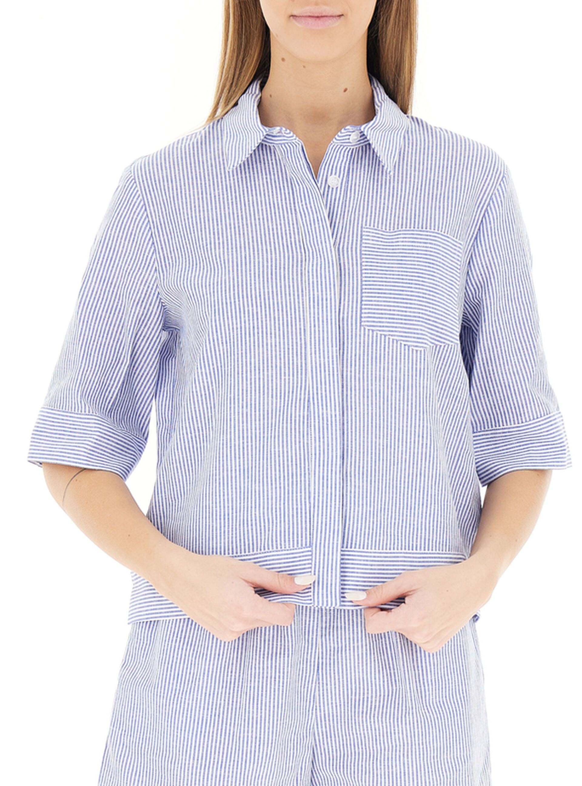 Camicia misto lino