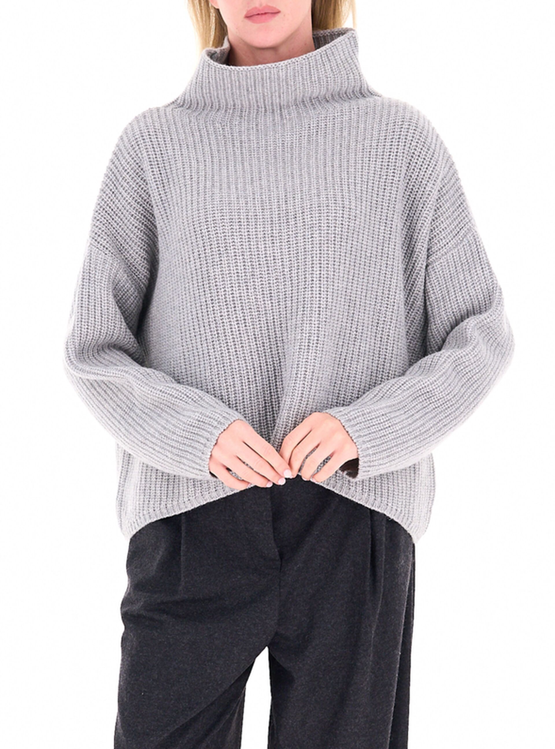 Maglione misto cashmere