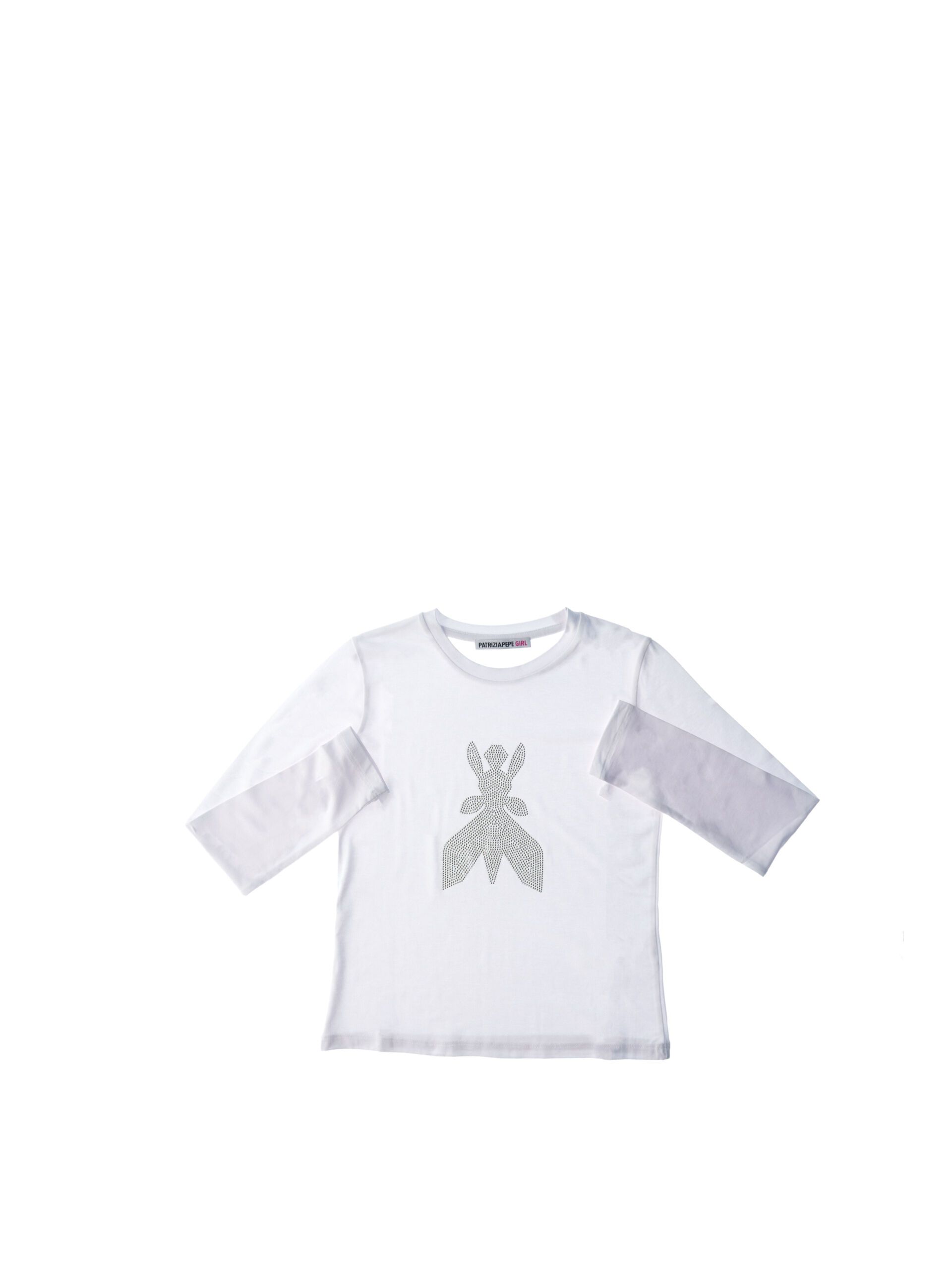 T-shirt con strass