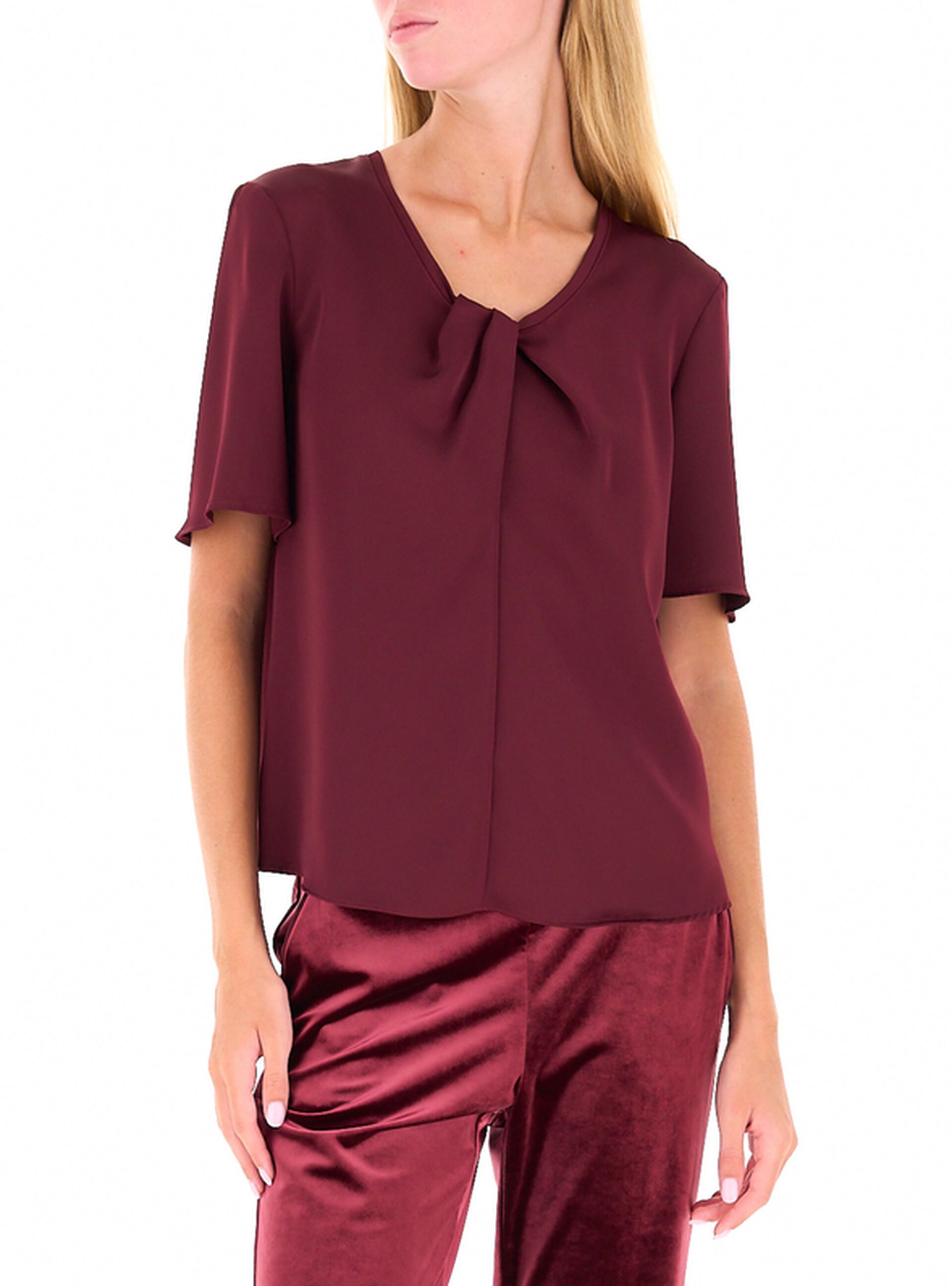 Blusa in satin