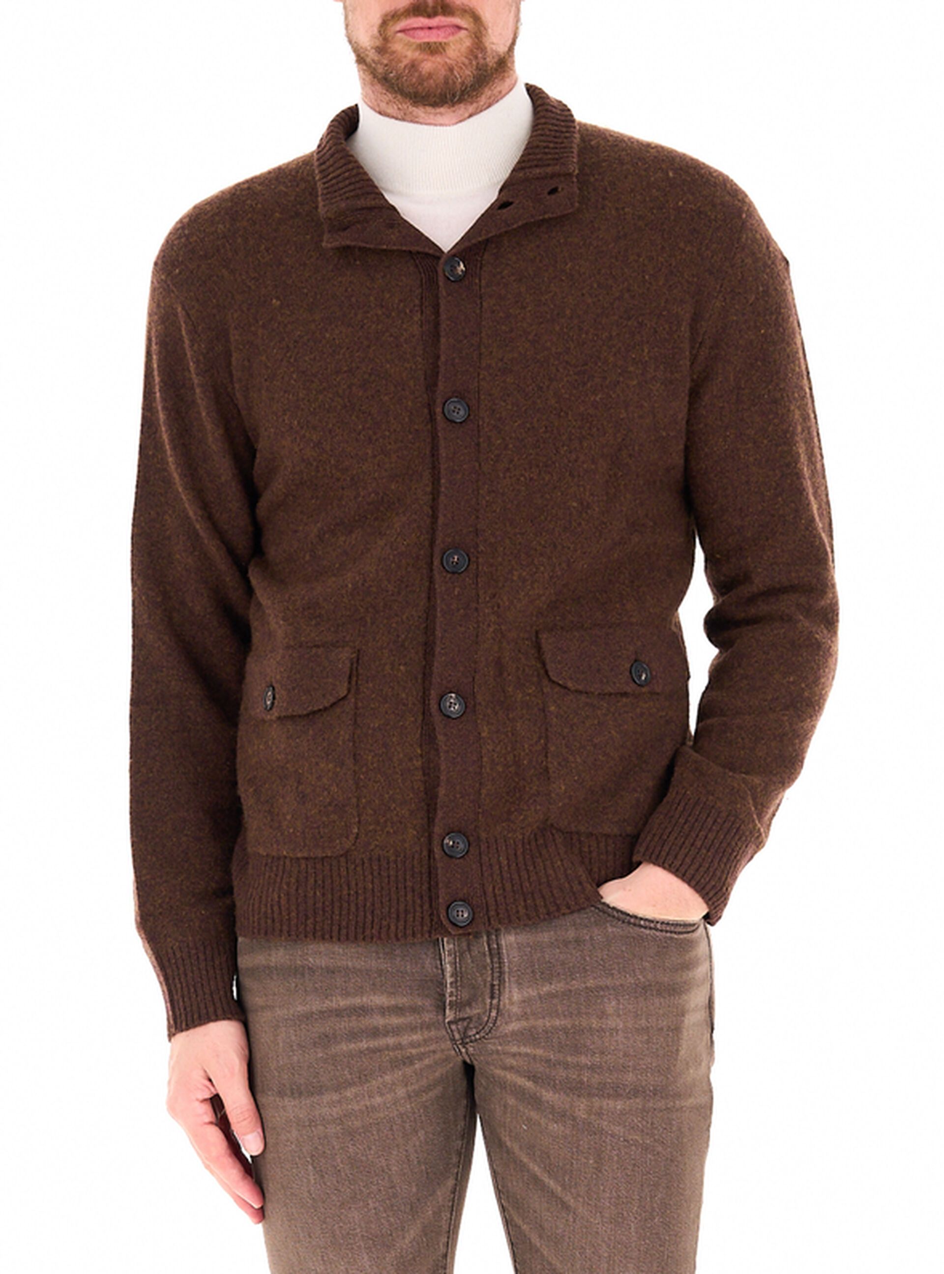 Cardigan in lana