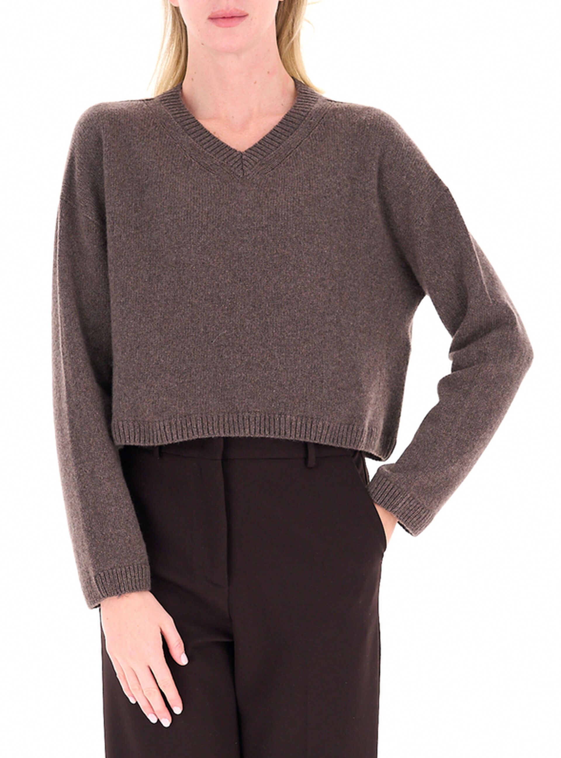 Maglione misto cashmere