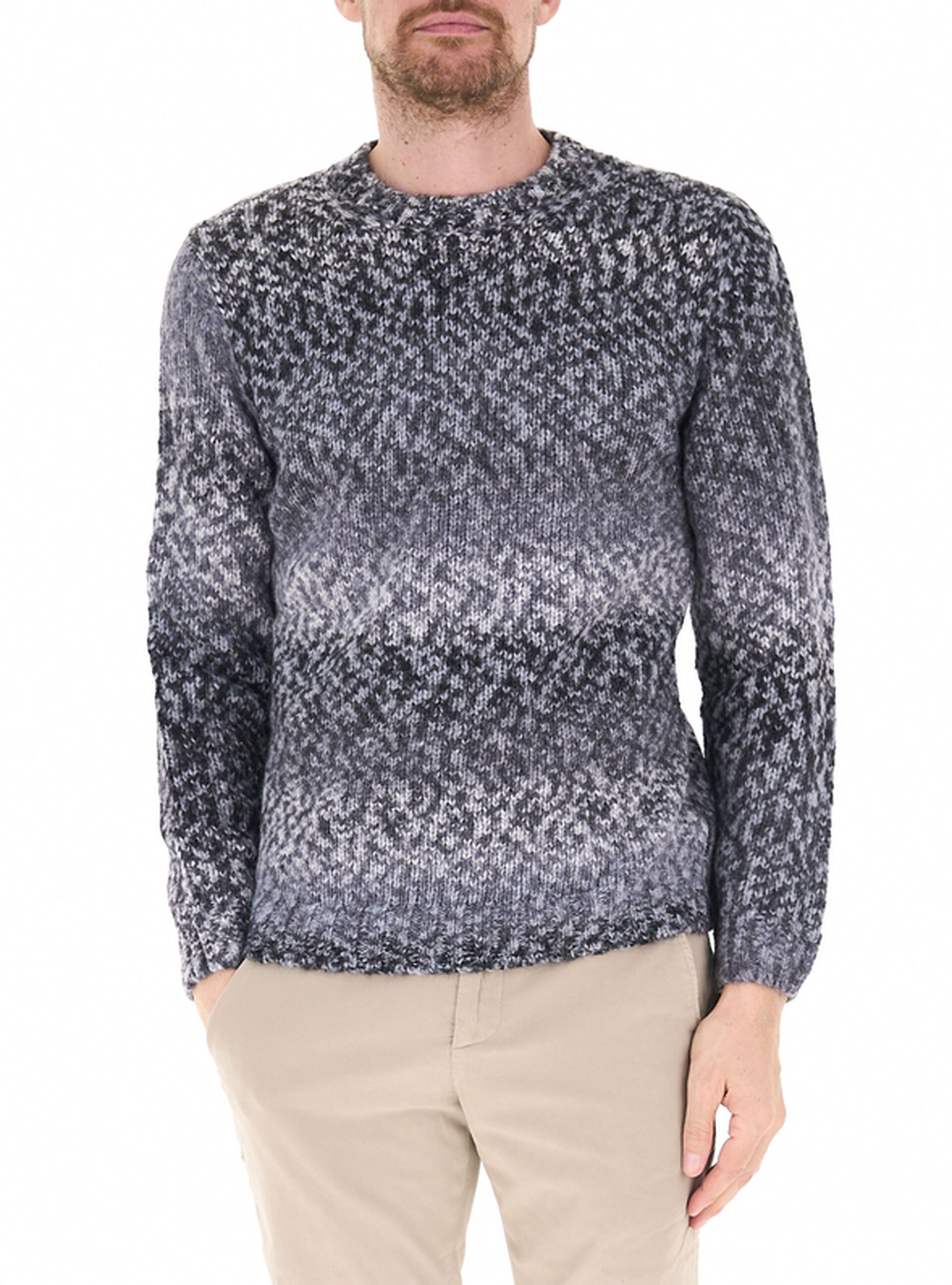 Maglione misto lana