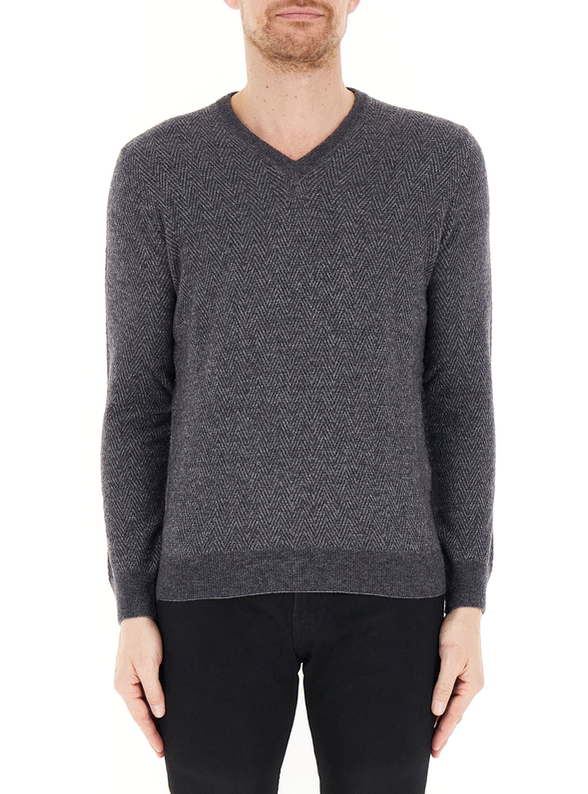Maglione misto lana