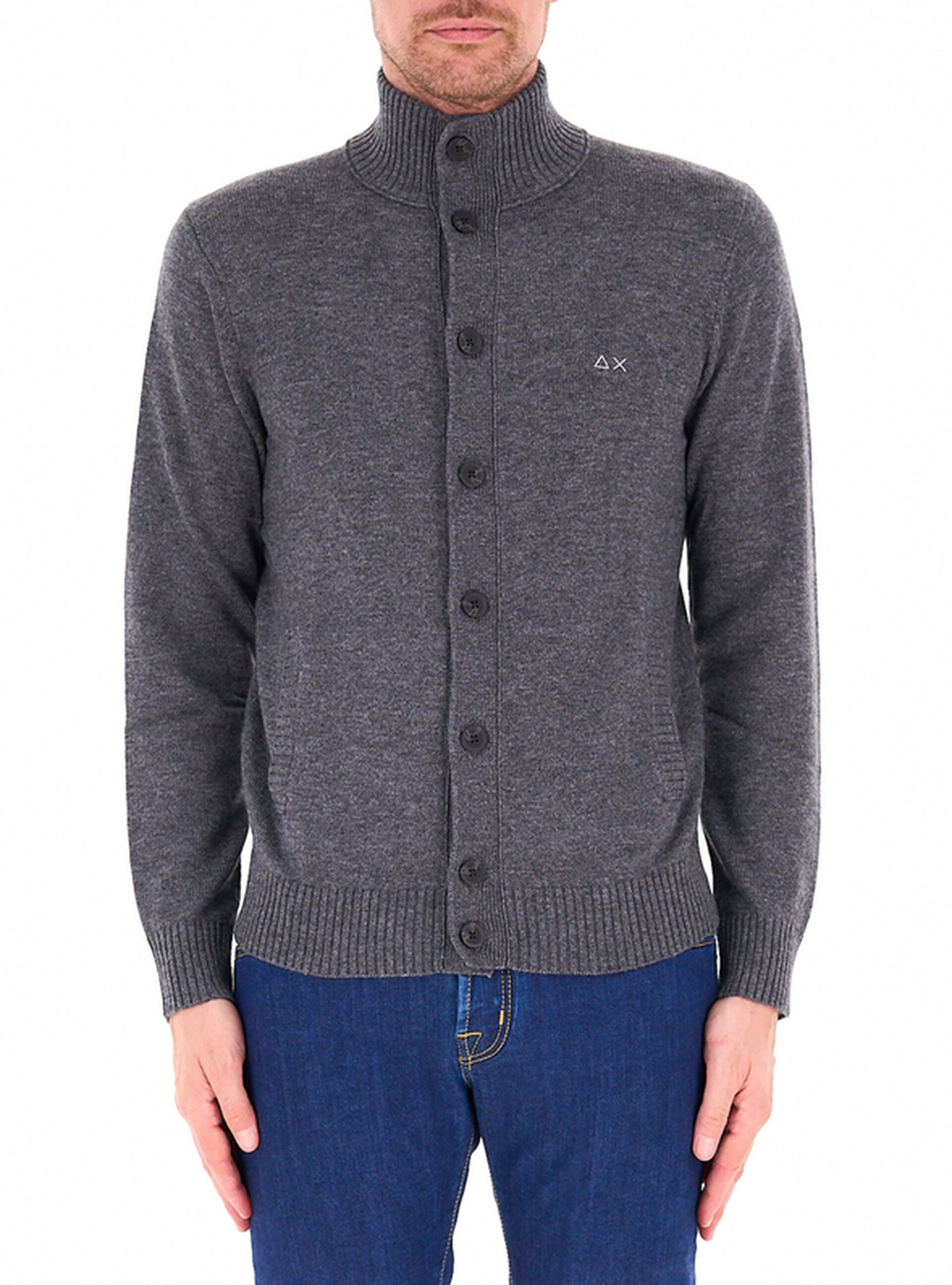 Cardigan misto lana