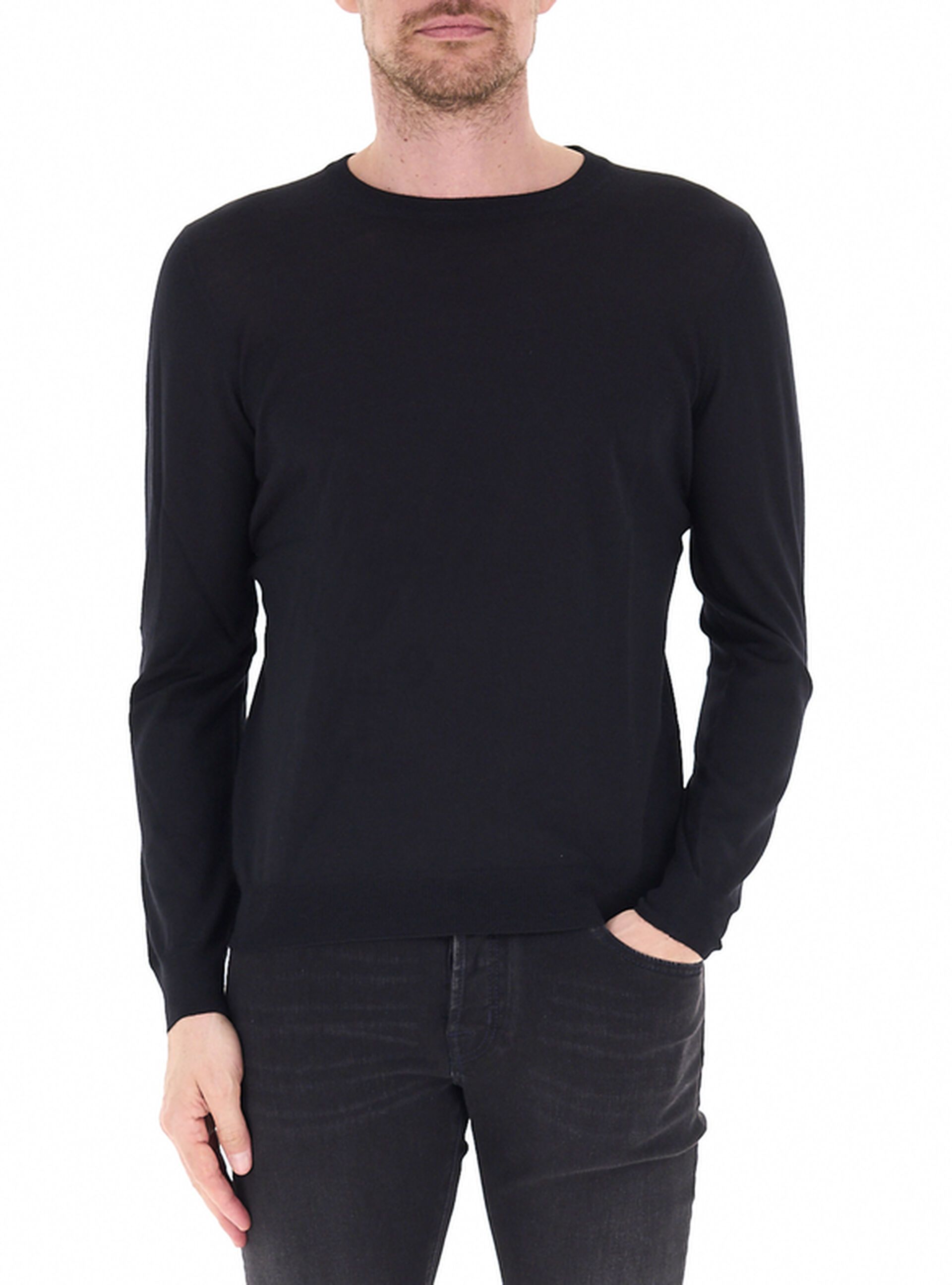 Maglia misto lana