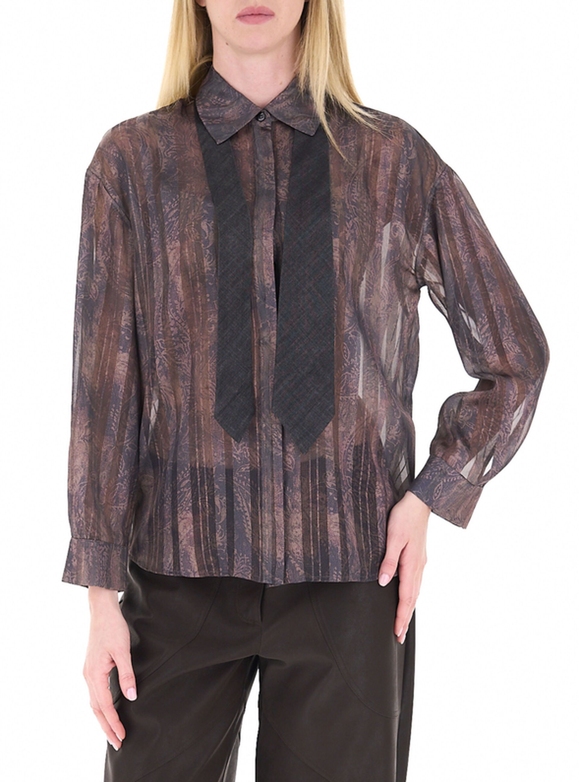 Camicia con inserto