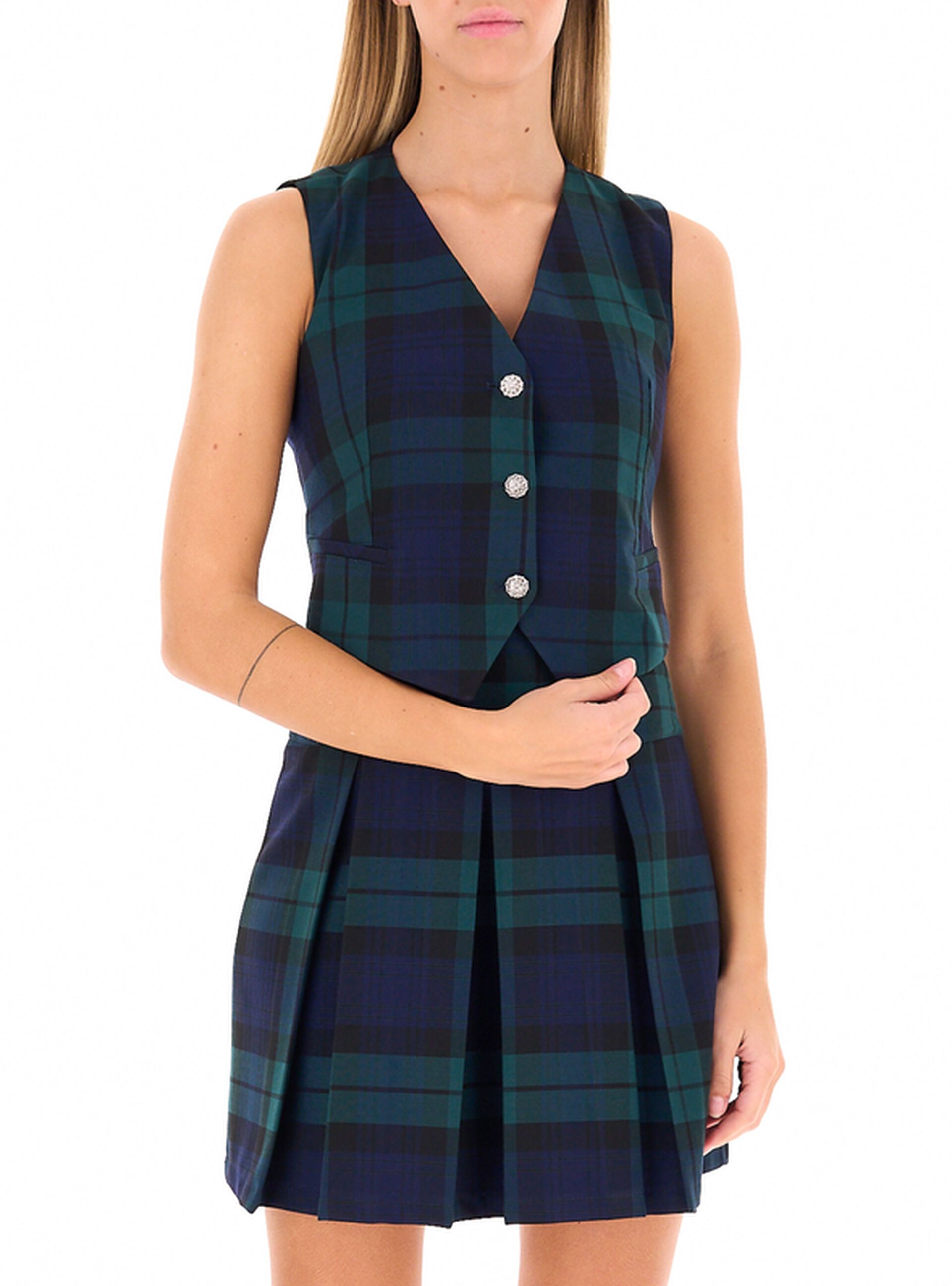 Gilet misto viscosa