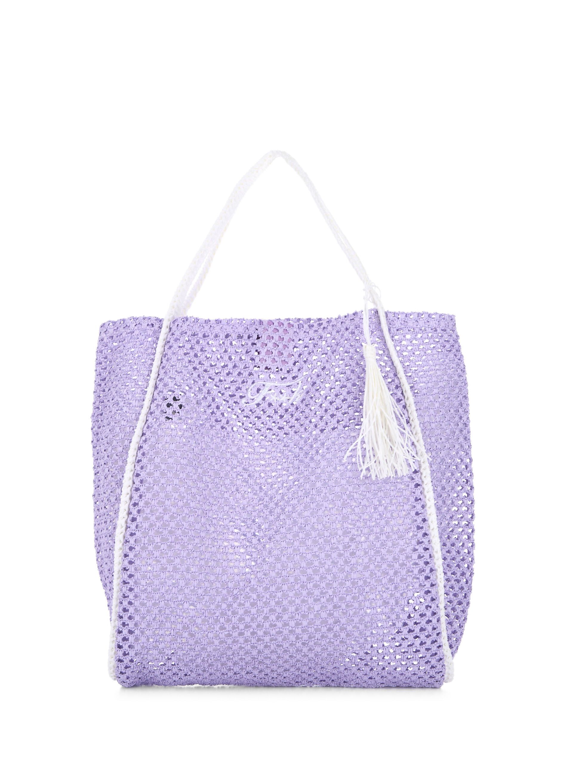 Borsa a spalla traforata