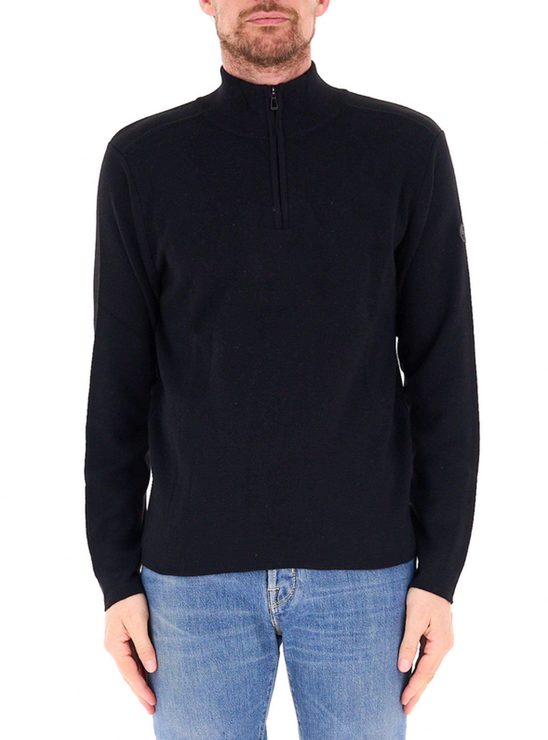 Maglione misto lana
