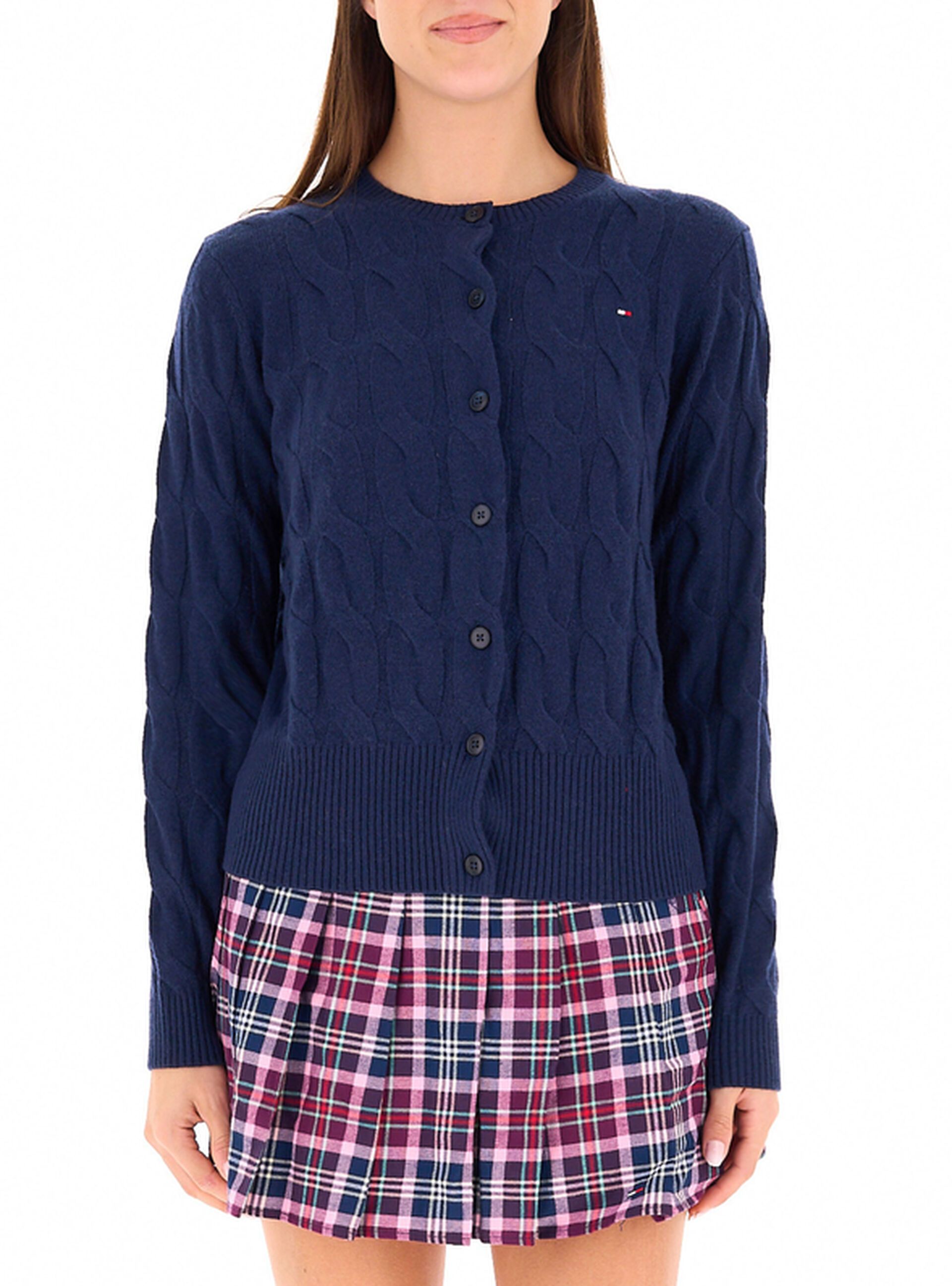 Cardigan in lana