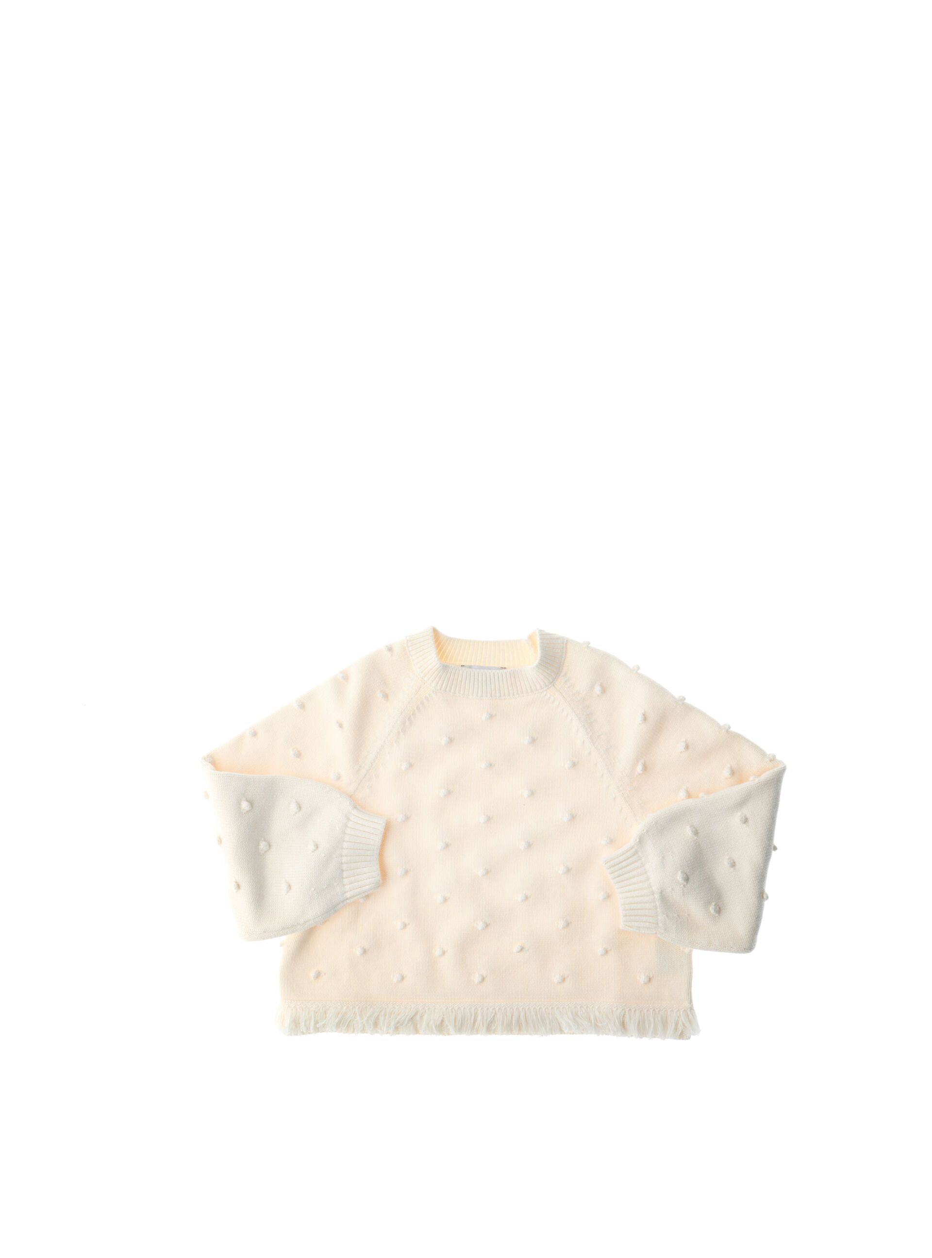 Maglione con lavorazione