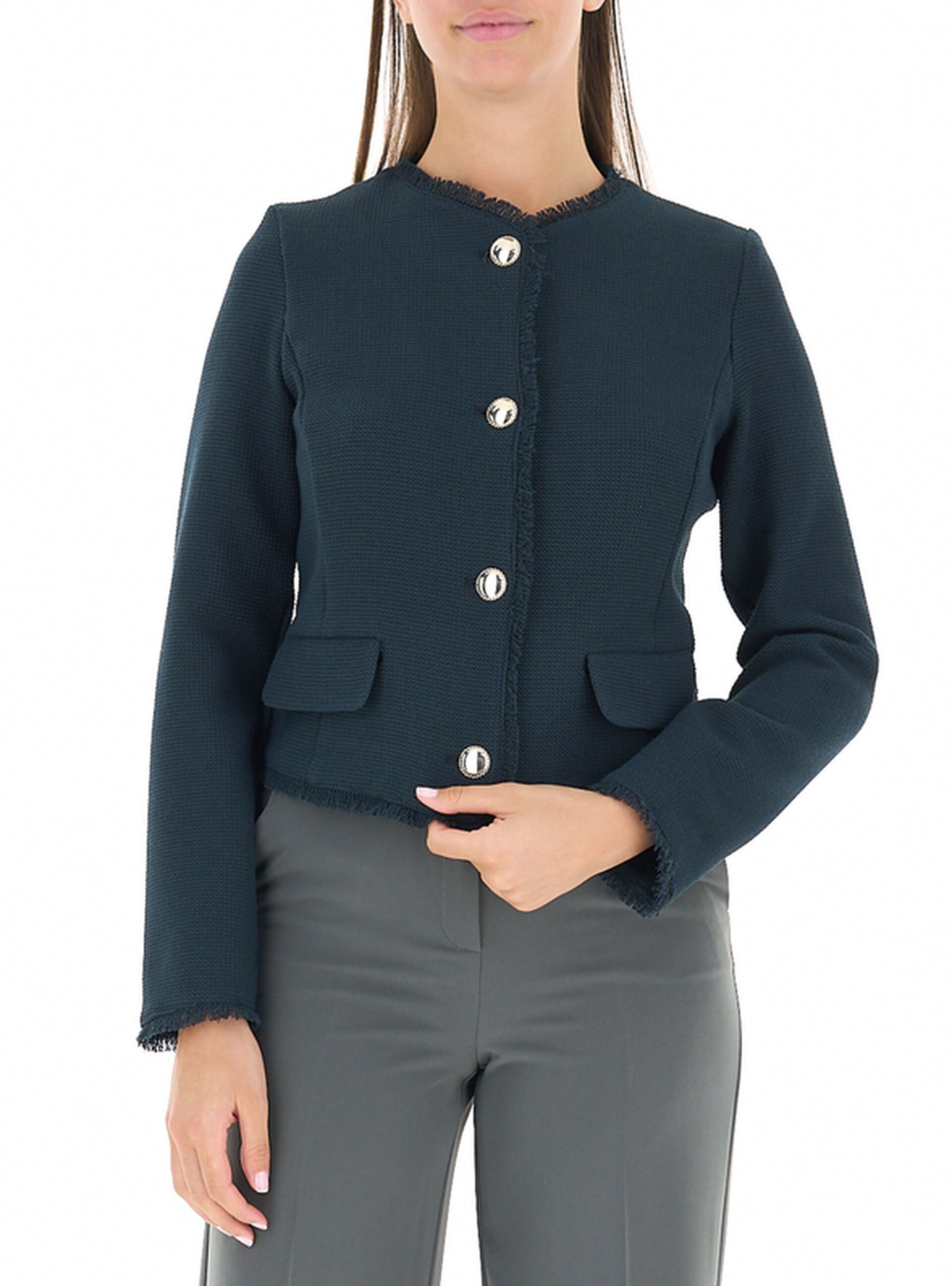 Cardigan misto viscosa