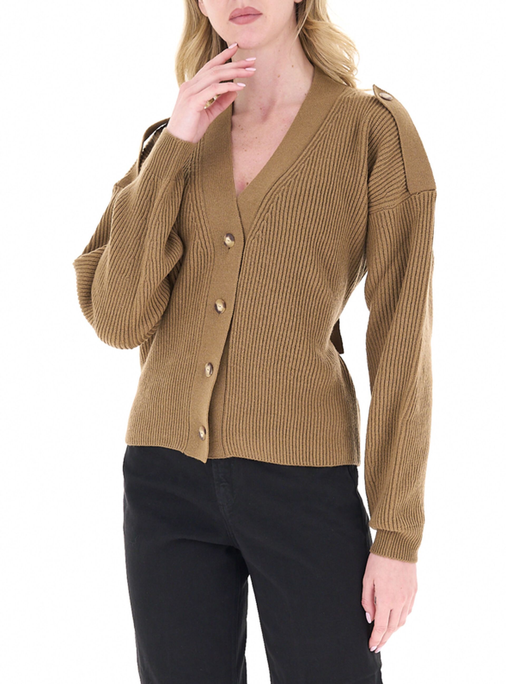 Cardigan in lana