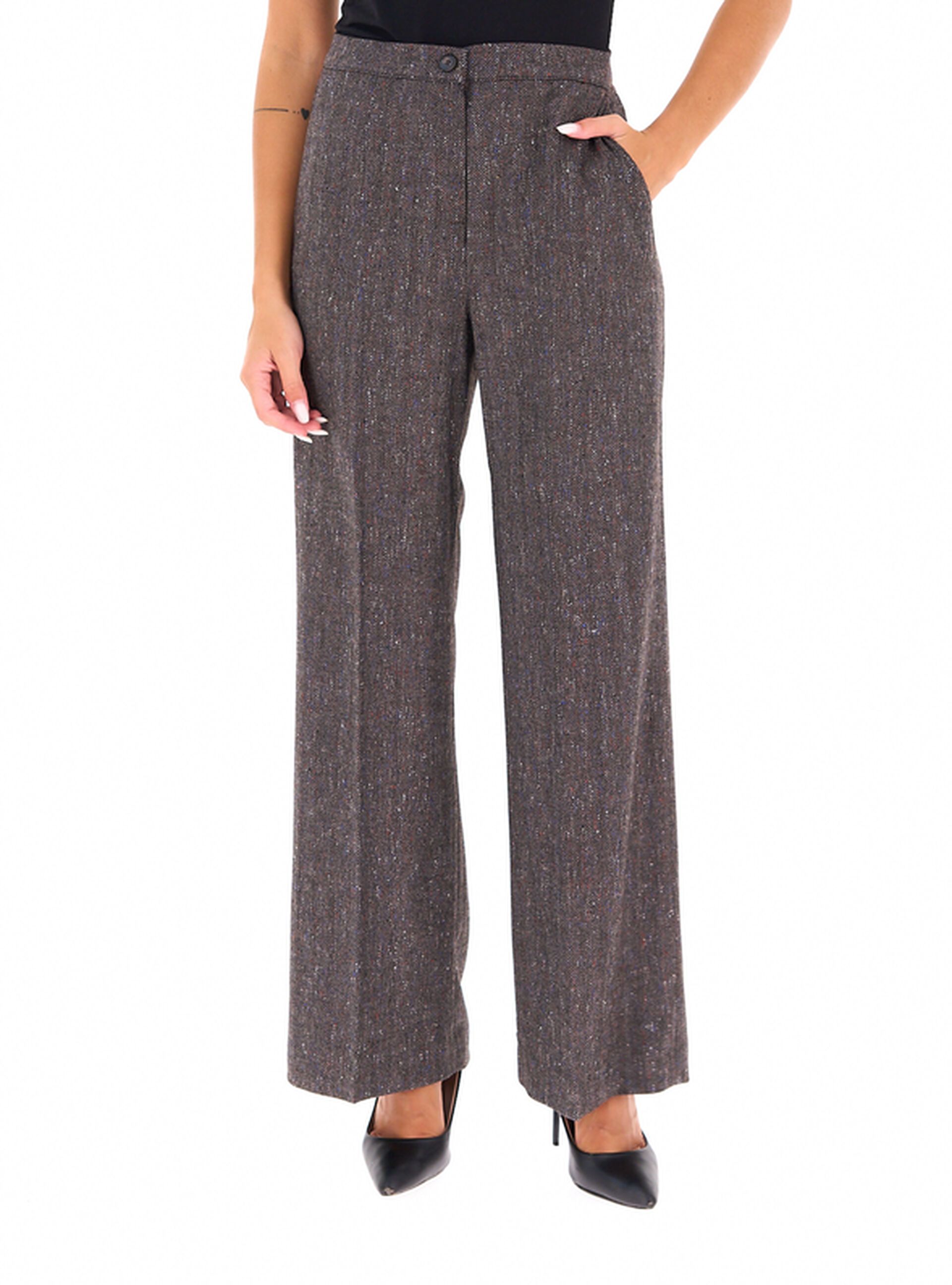 Pantalone wide leg