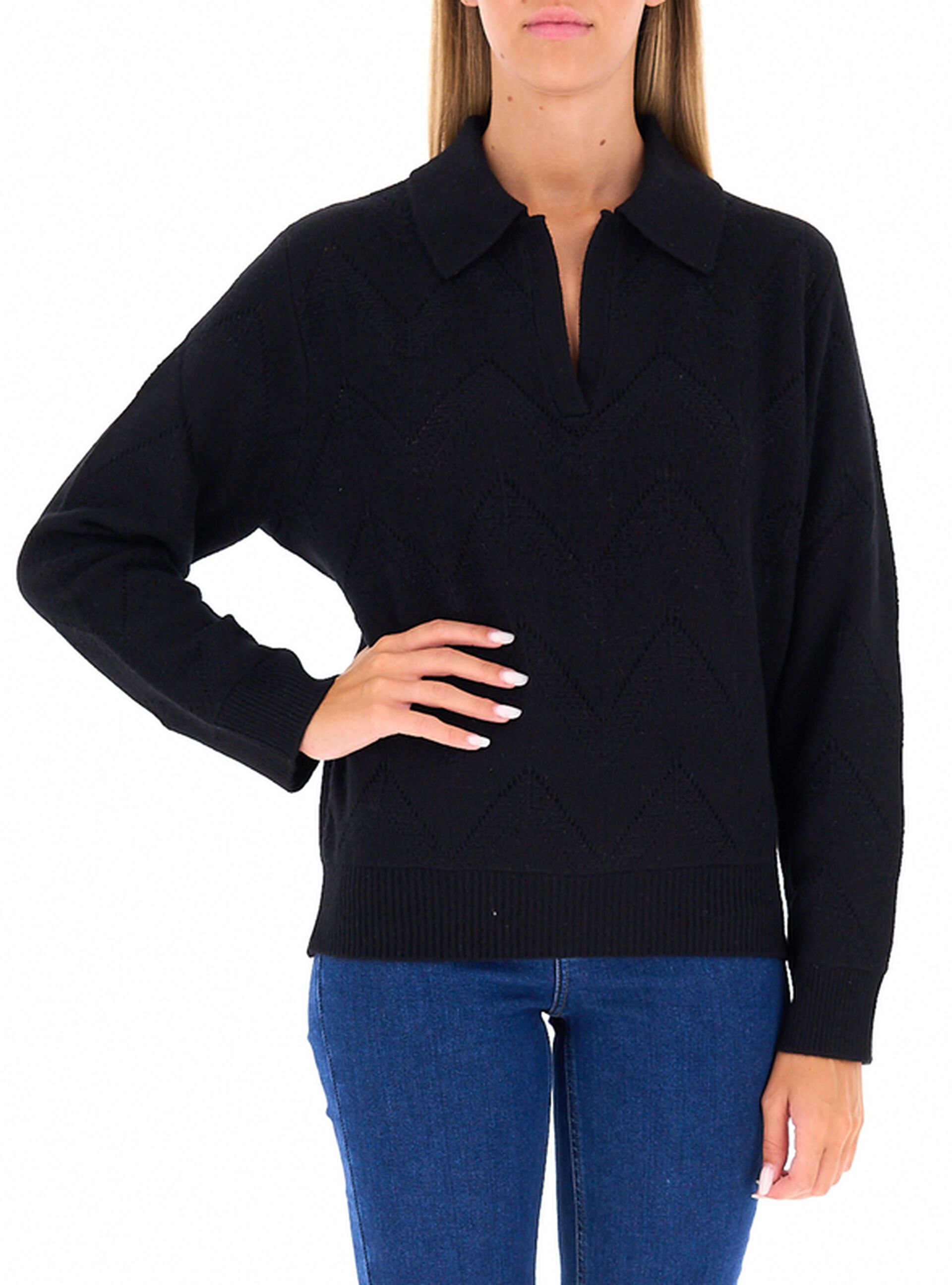 Maglia misto lana