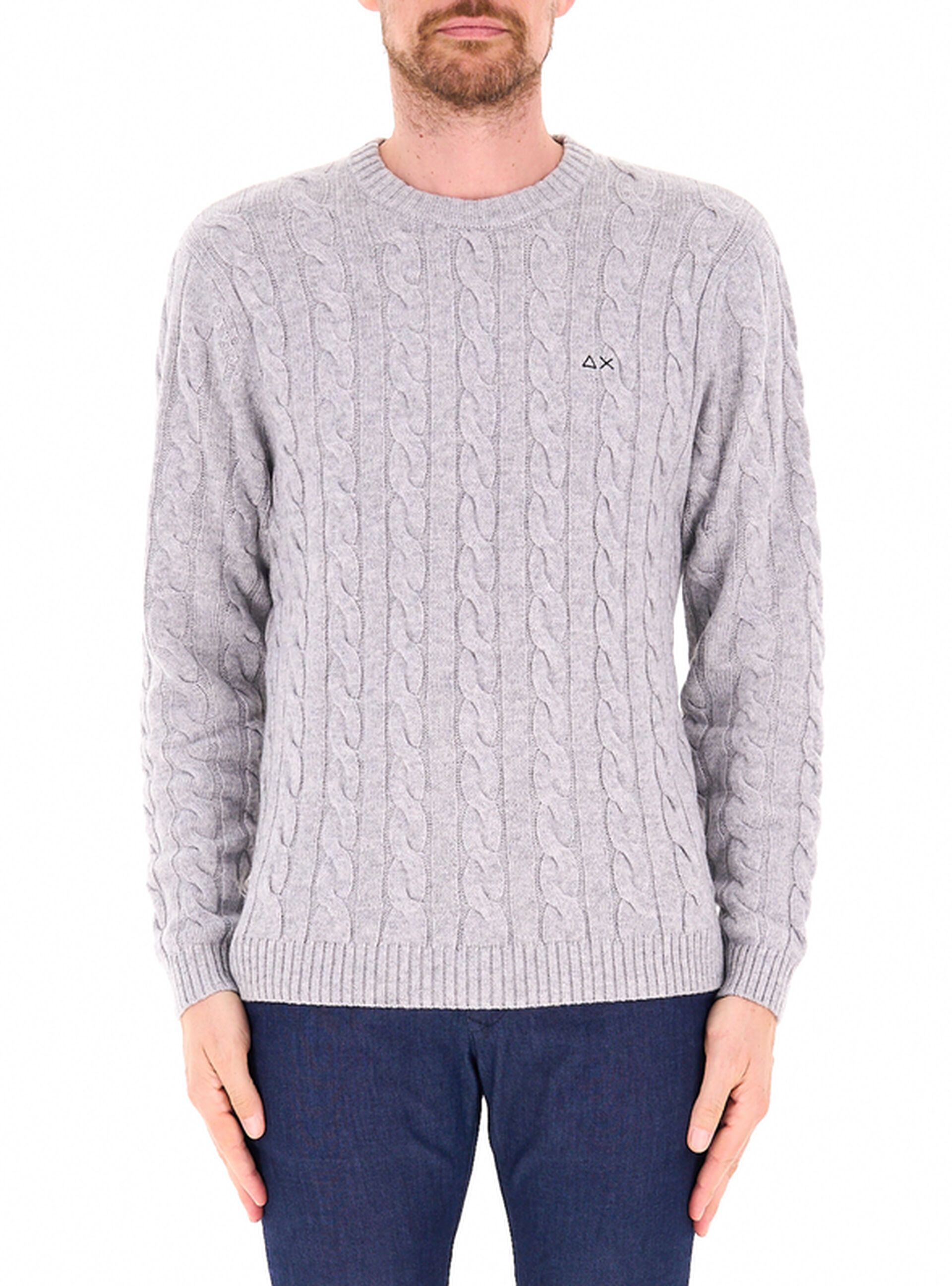 Maglione misto lana