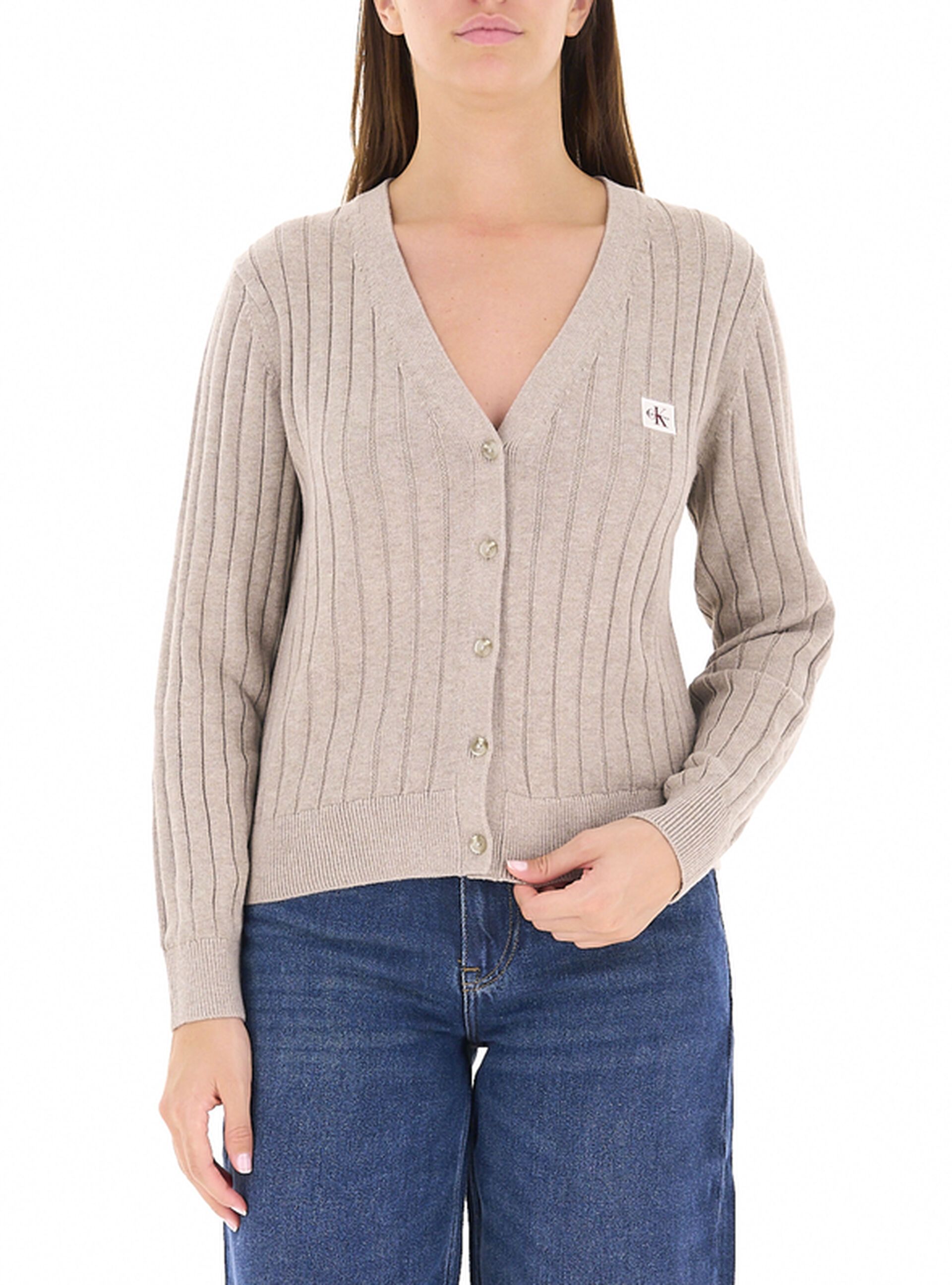 Cardigan scollo a V