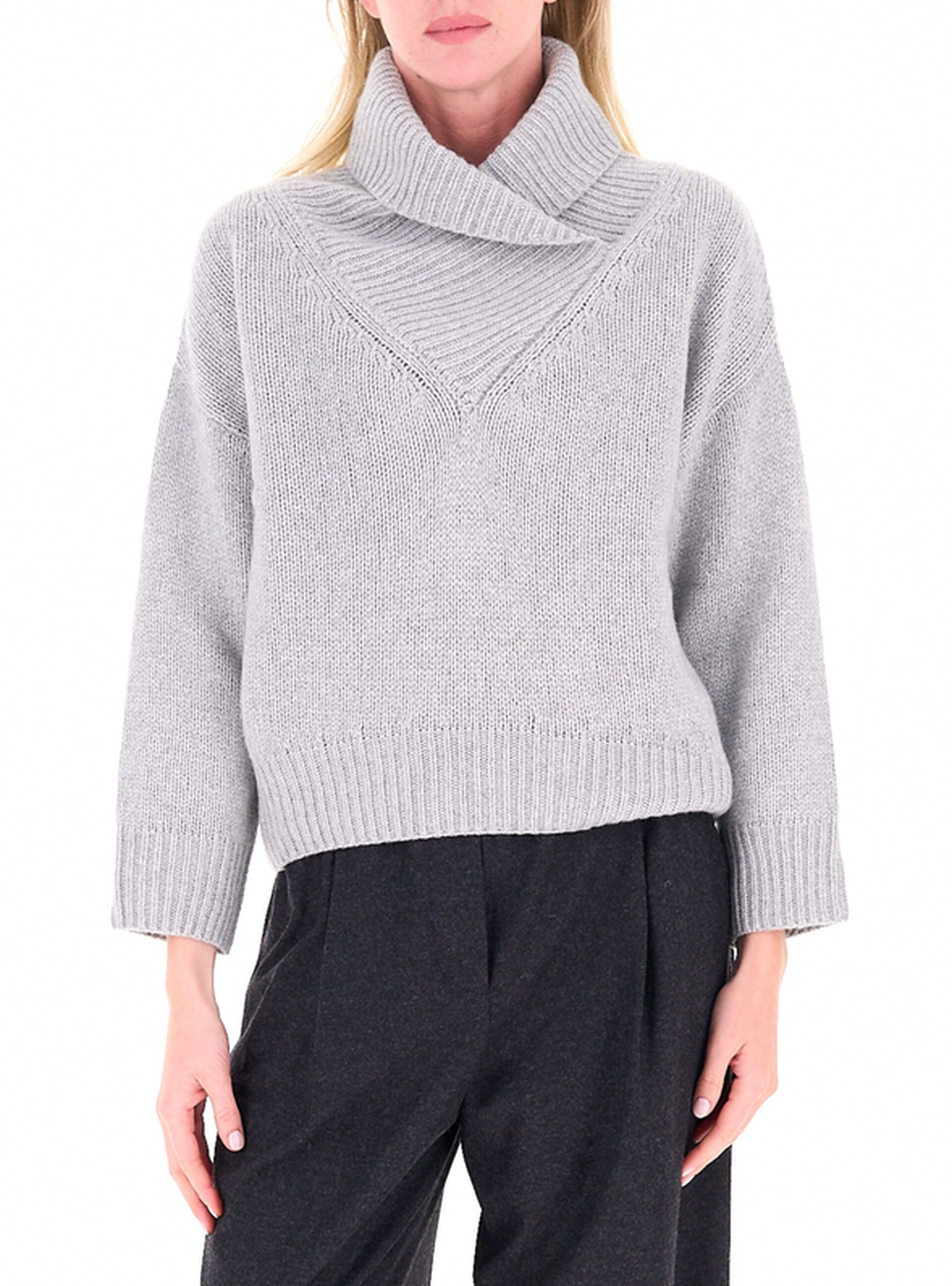 Maglione misto cashmere