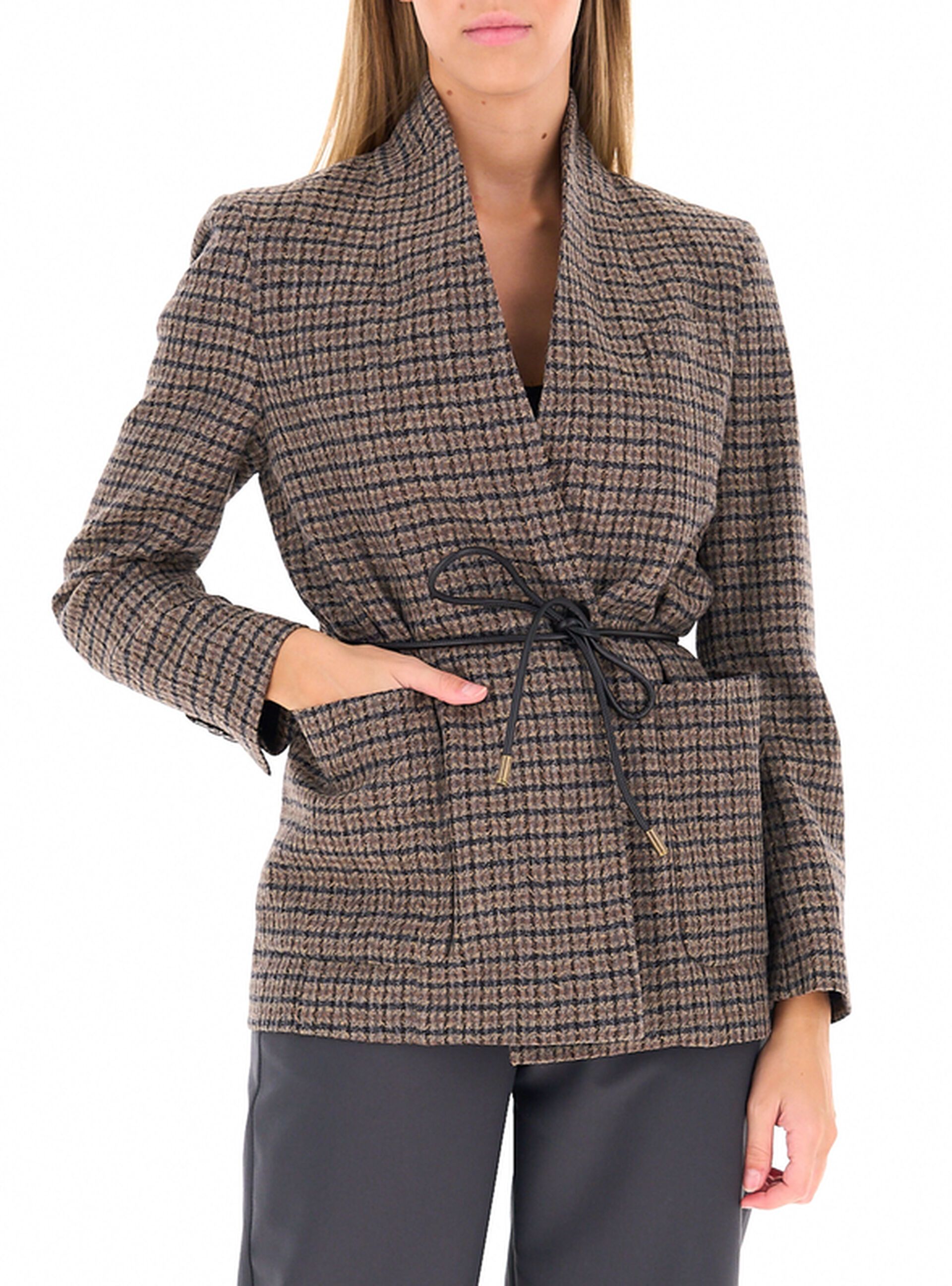 Blazer con cintura