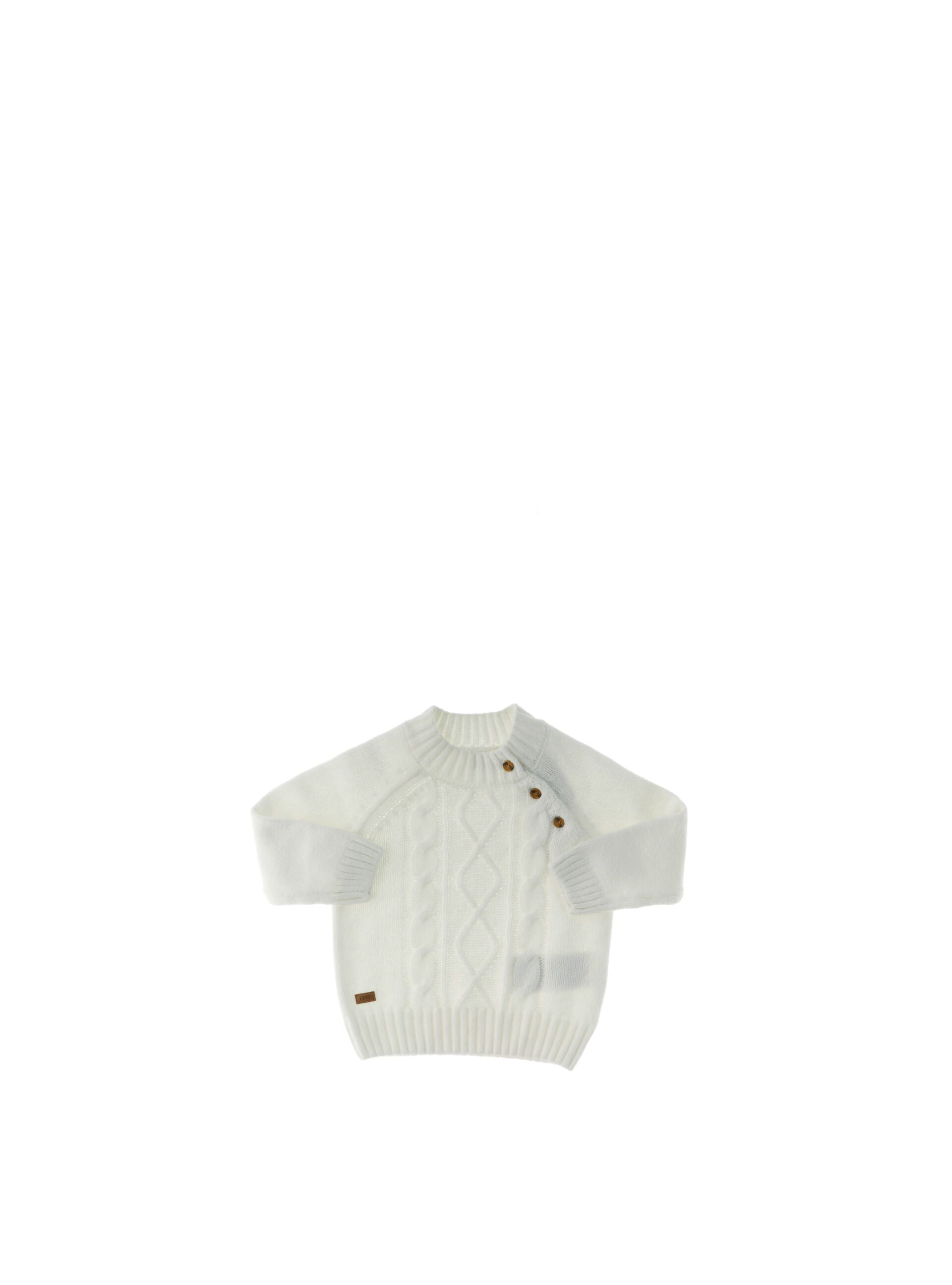 Maglione con trecce