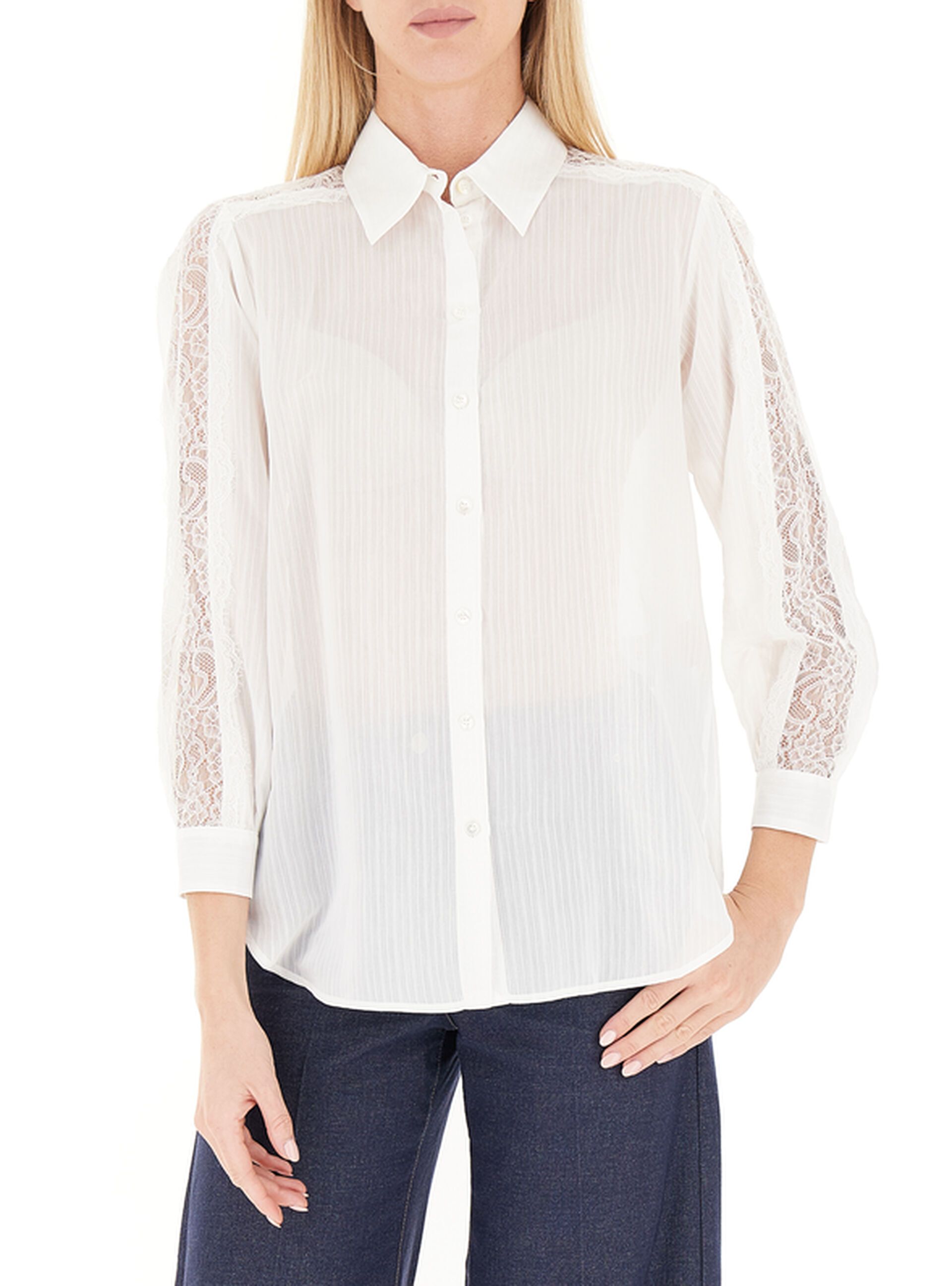 Camicia in pizzo
