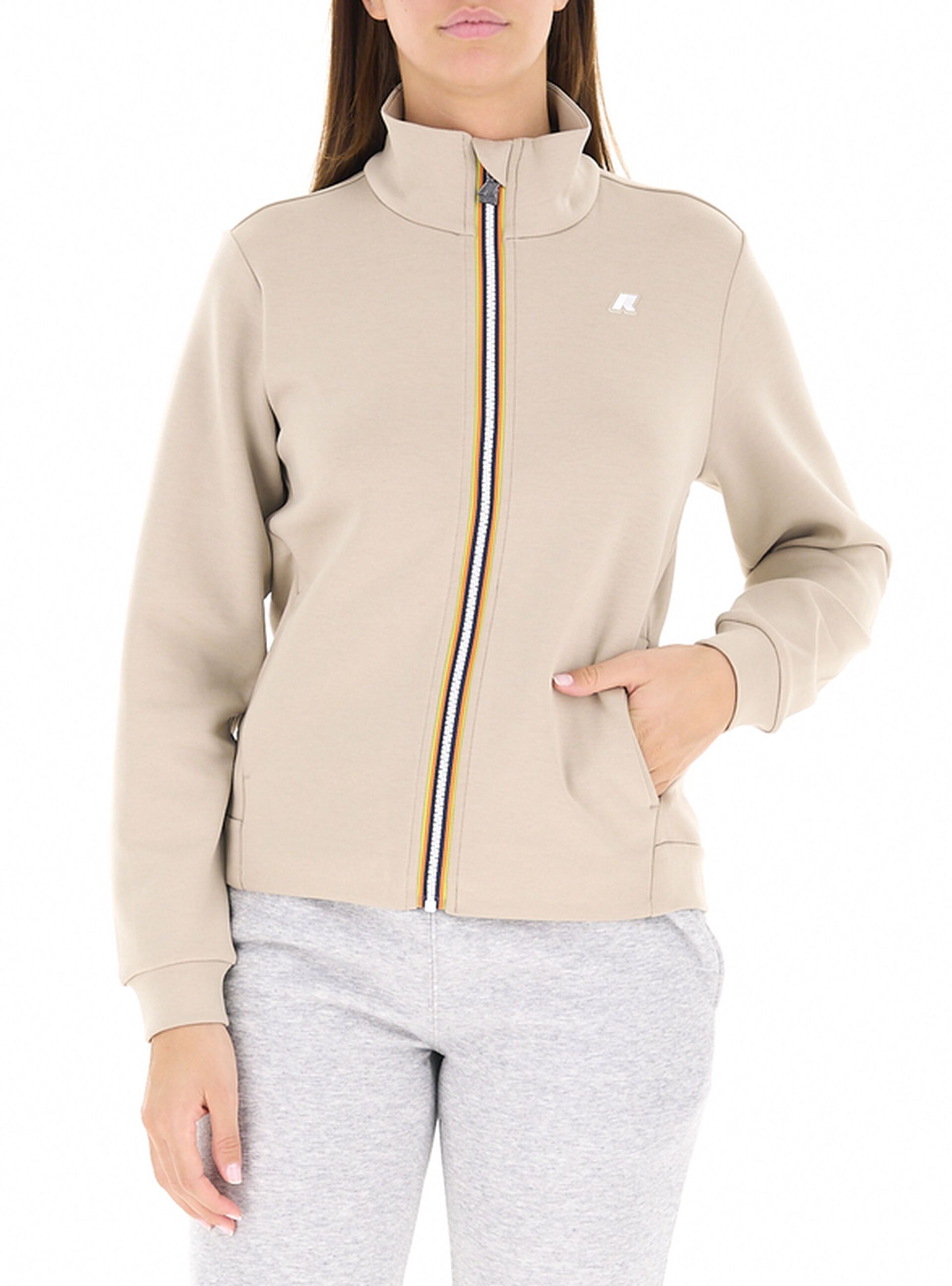Felpa con zip