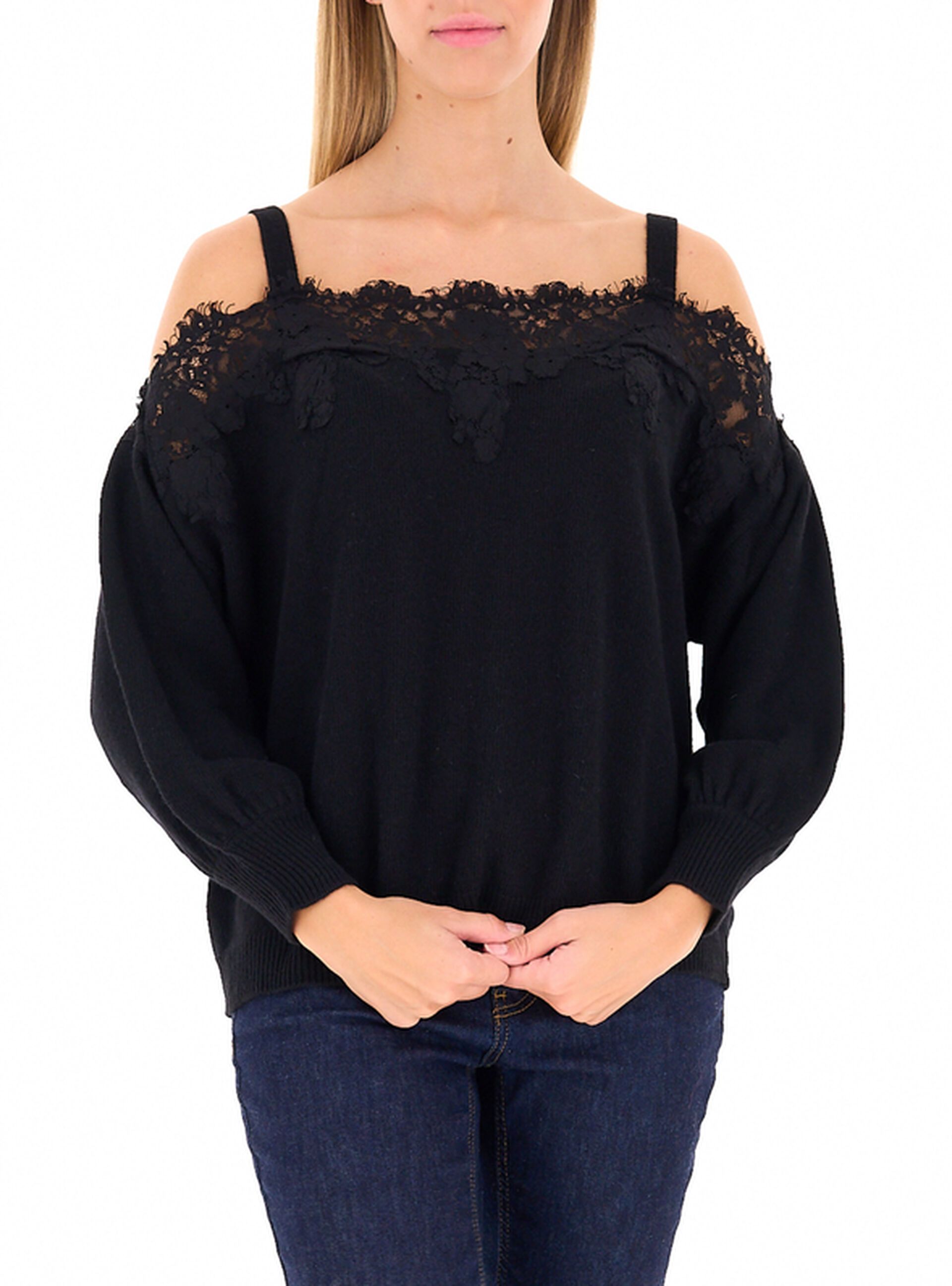 Maglia misto lana