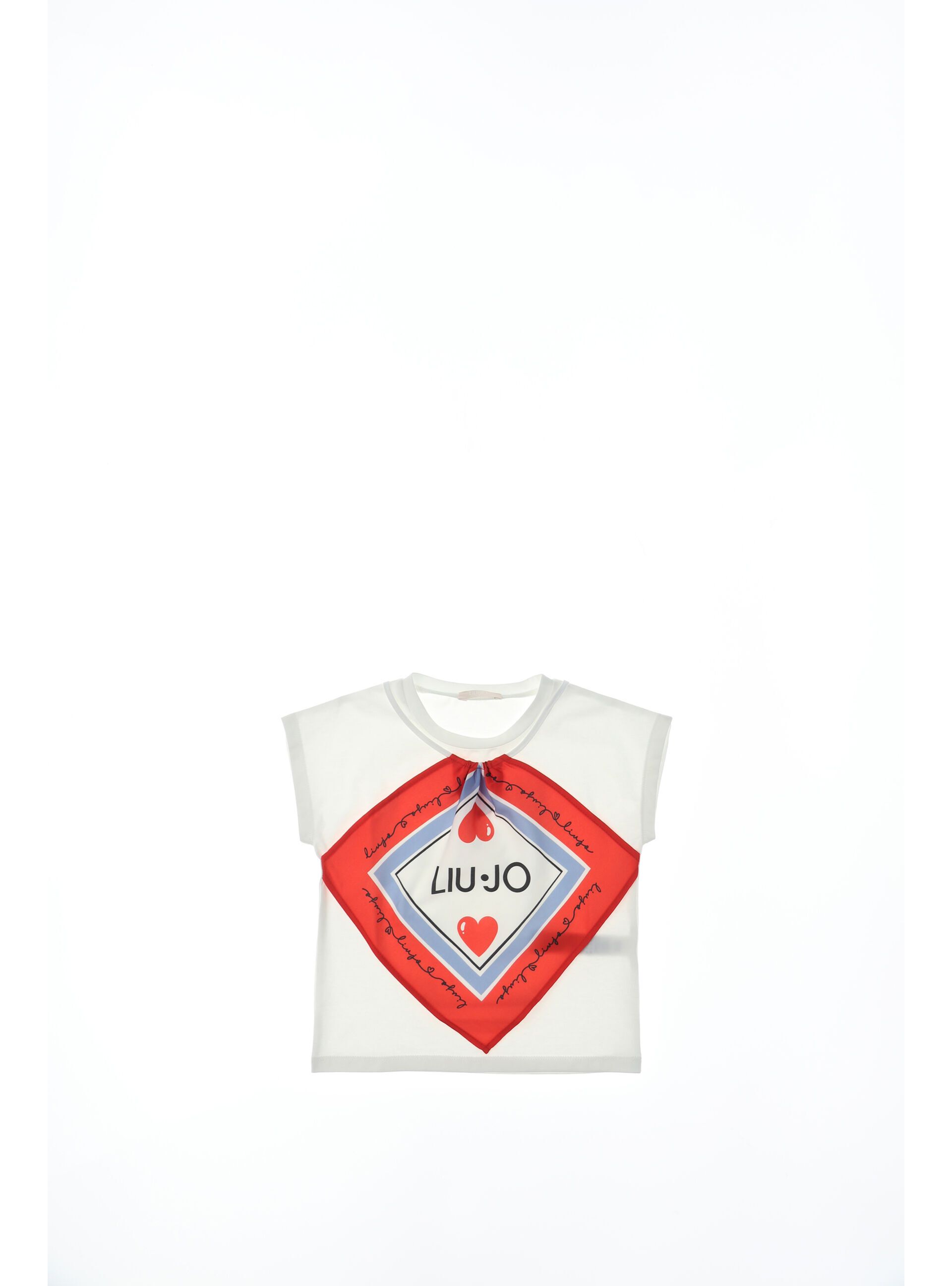 T-shirt con inserto