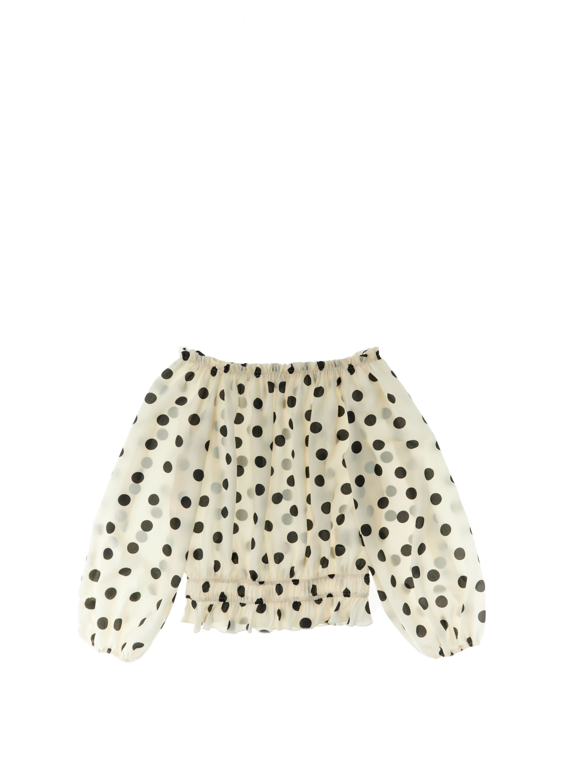 Blusa scollo bardot