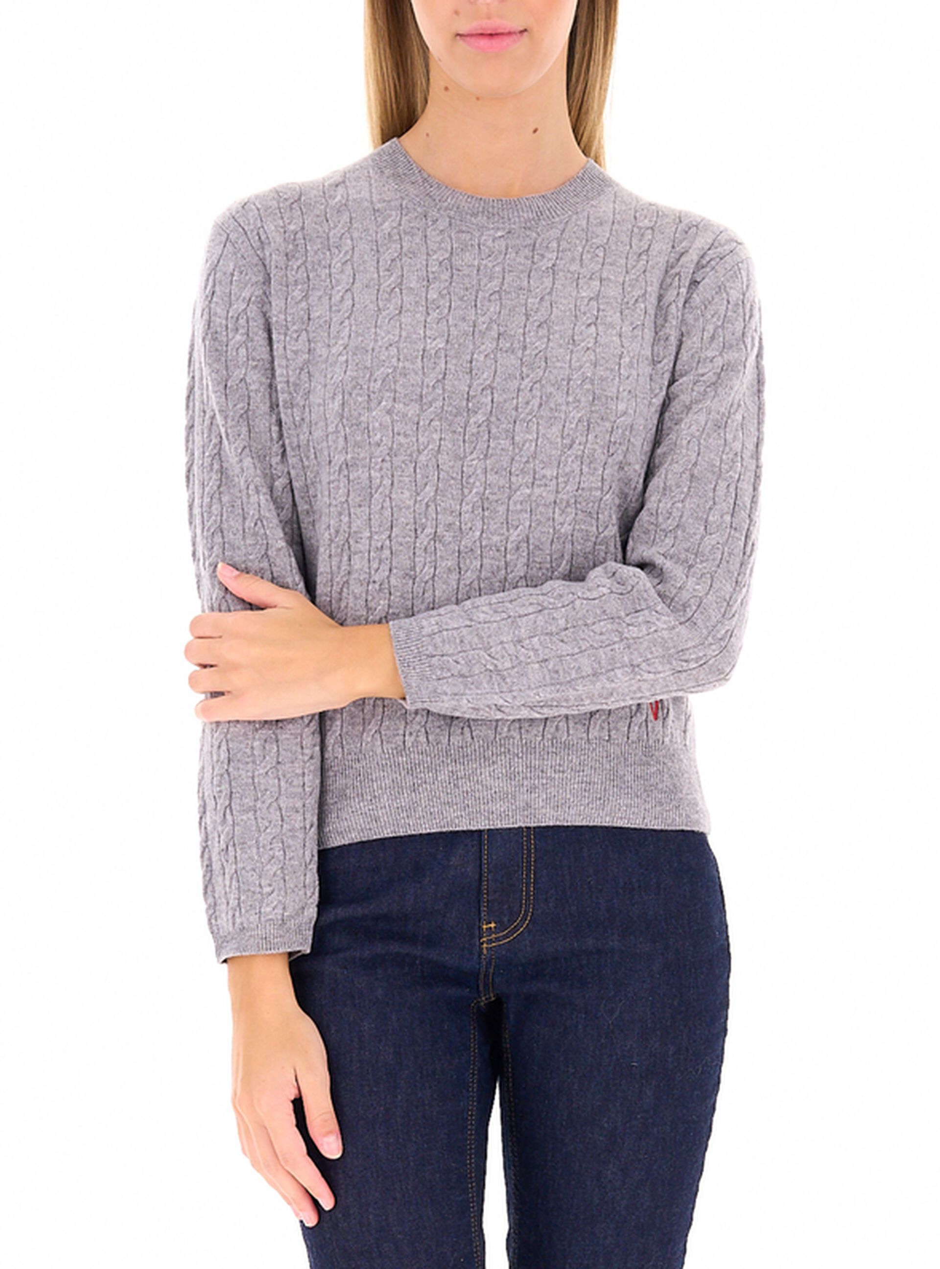 Maglione girocollo lana