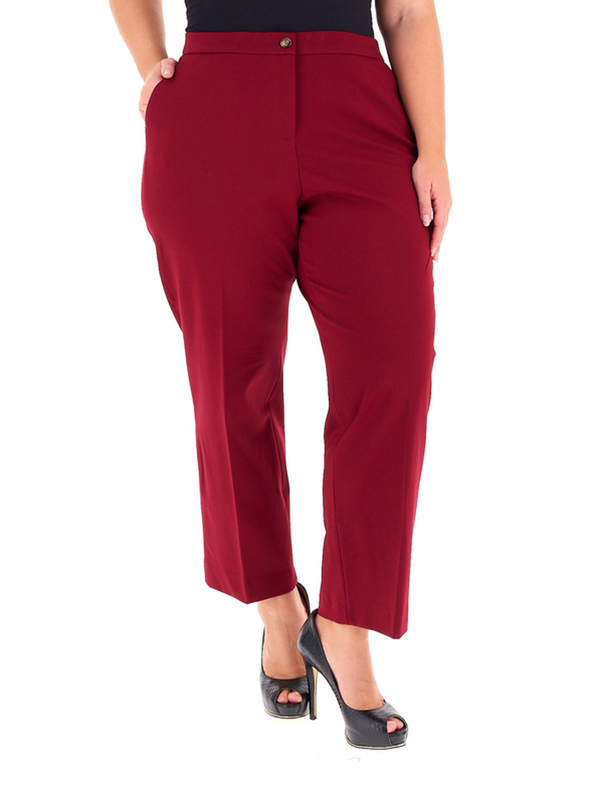 Pantalone misto viscosa