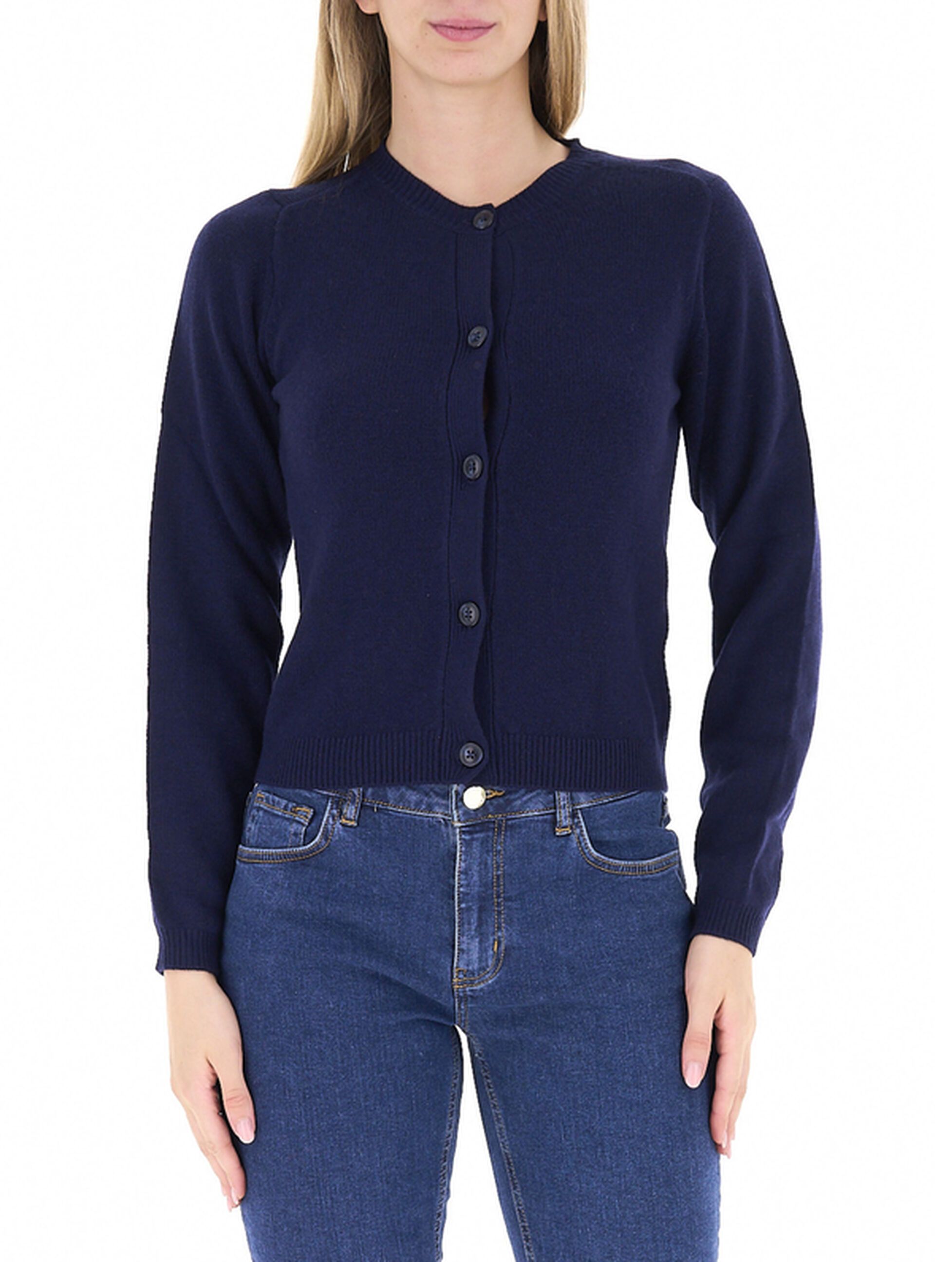 Cardigan misto lana
