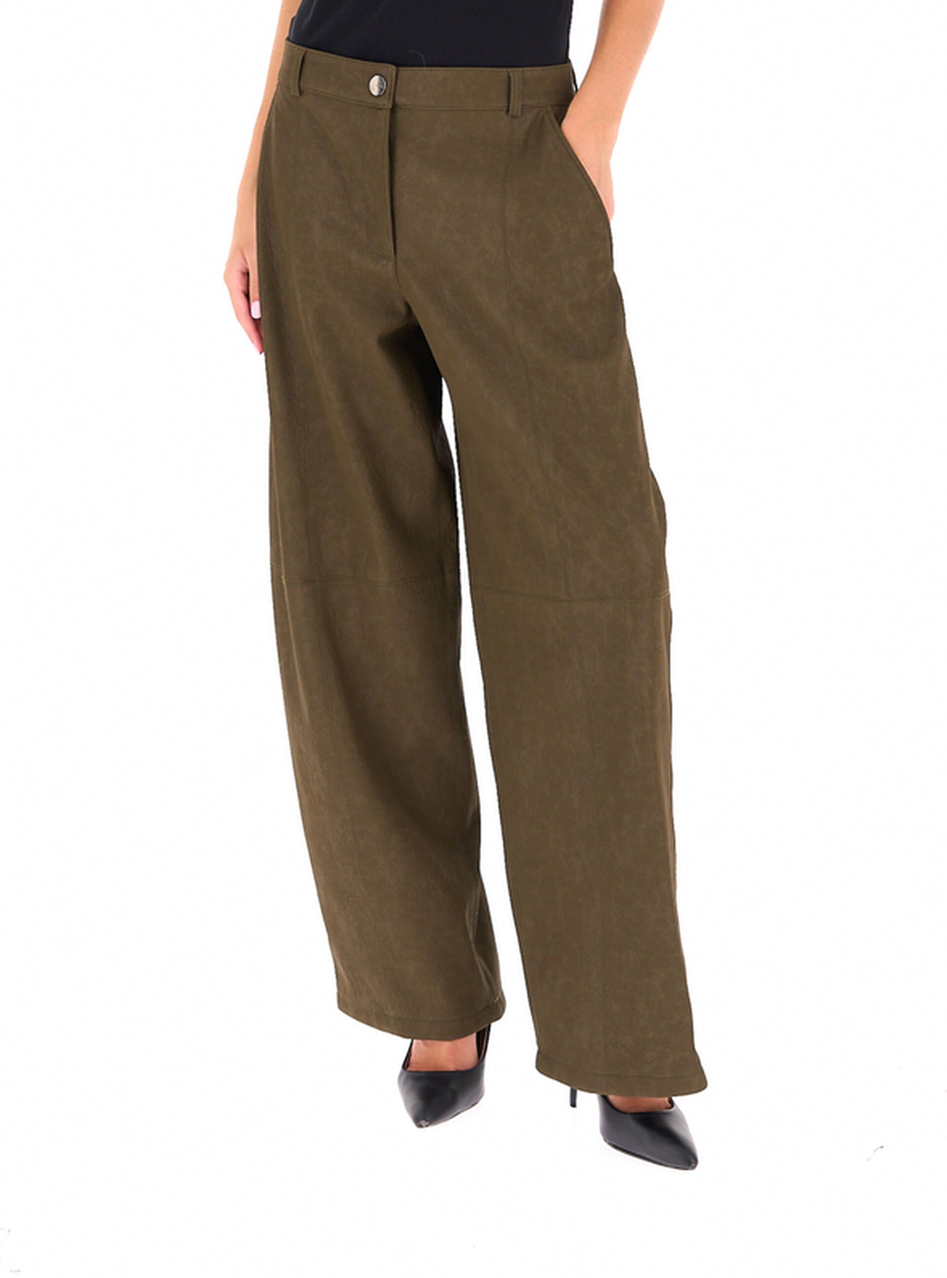 Pantalone in similpelle